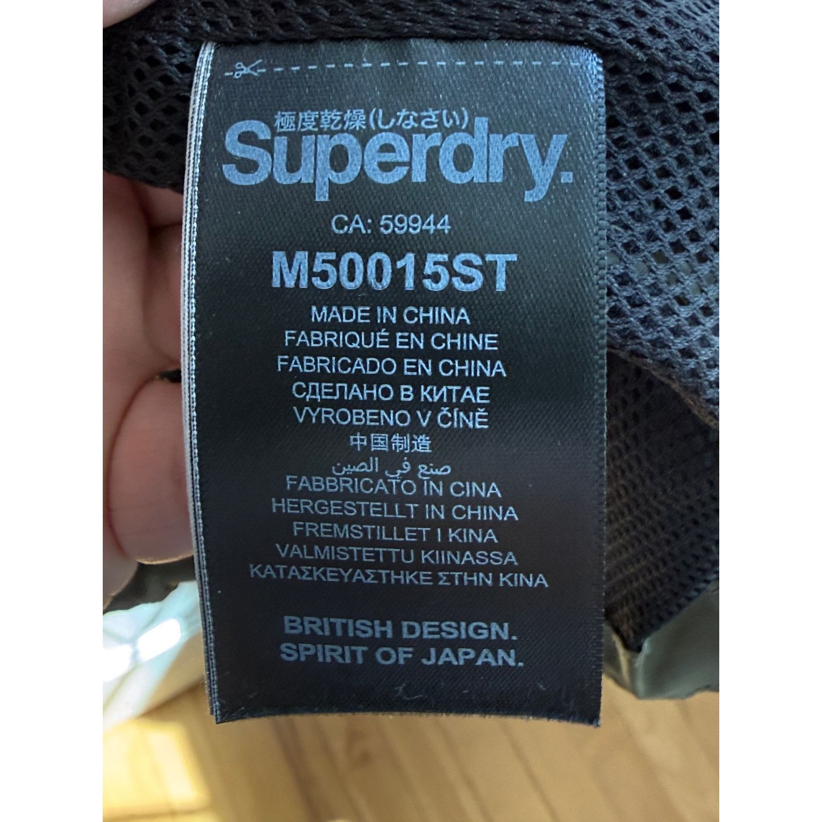 Superdry Superdry Hawk Colour Block Cagoule Jacket M50015ST - Large Size US L / EU 52-54 / 3 - 4 Thumbnail
