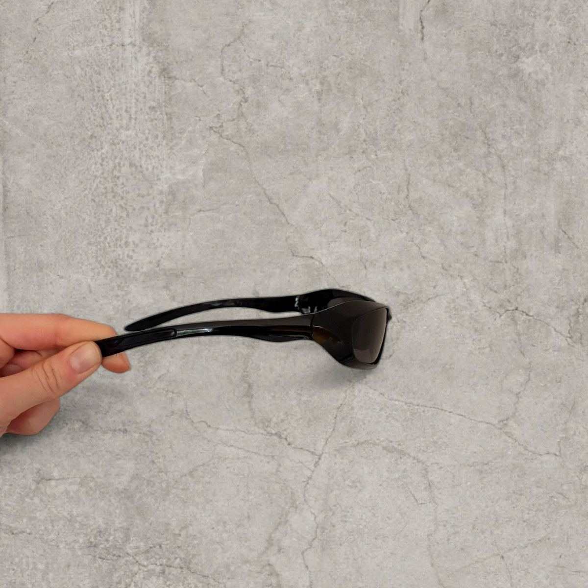 Japanese Brand Insane UV400 sunglasses in black with black lense. One size. Size ONE SIZE - 3 Thumbnail