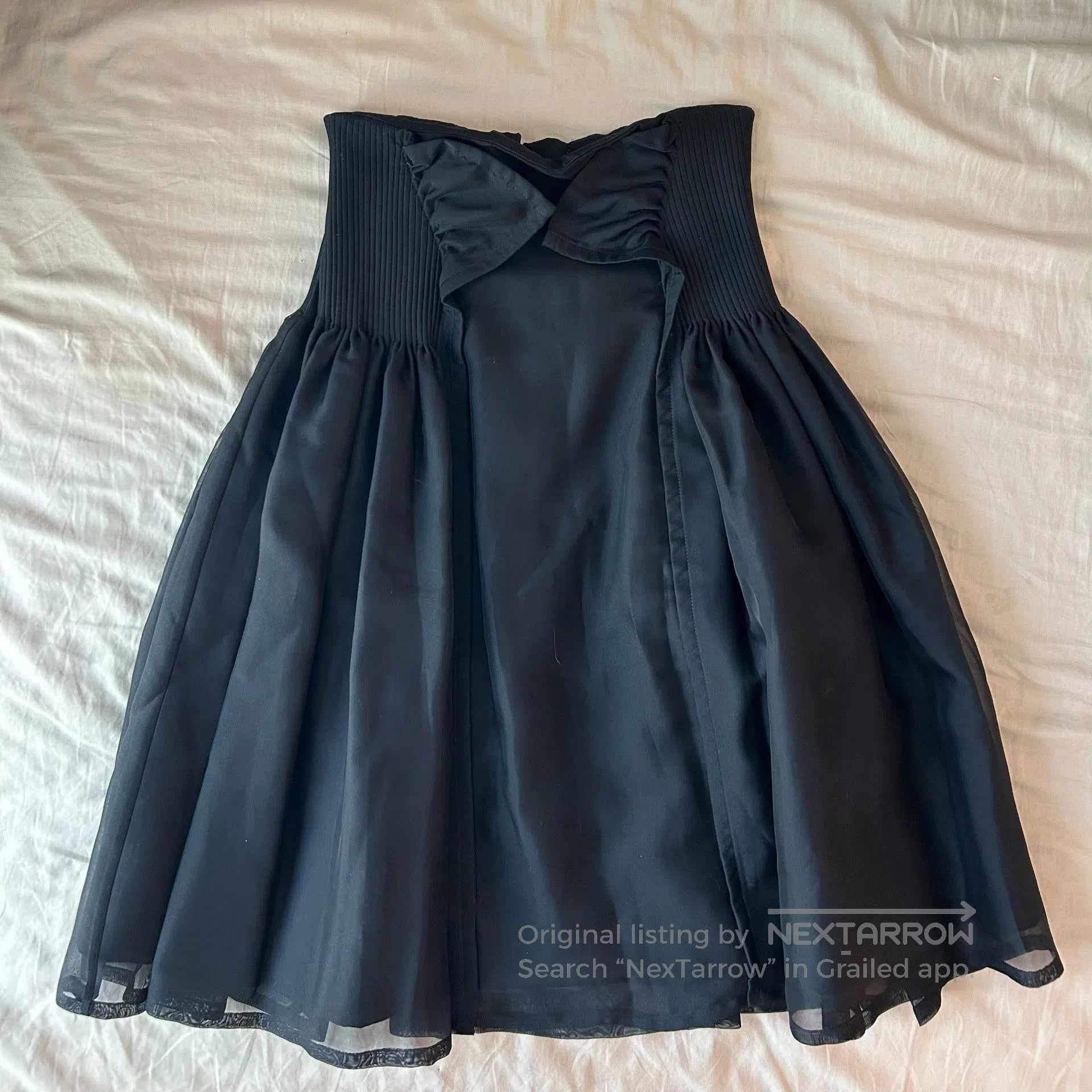 Noir Kei Ninomiya Comme des Garçons Noir Kei Ninomiya Skirt. Size 26" / US 2 / IT 38 - 2 Thumbnail