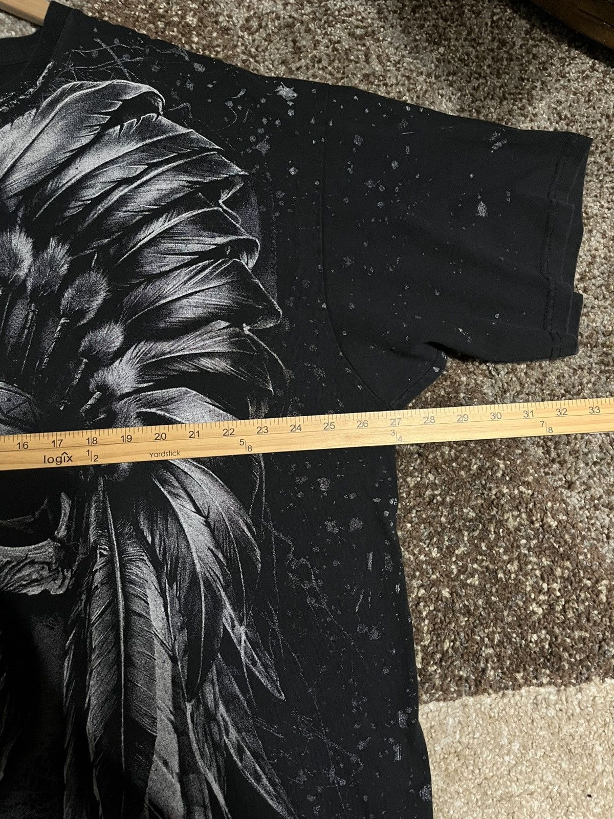 Other Mazatlan, Mexico Y2K Apache Skull AOP Size US XXL / EU 58 / 5 - 4 Thumbnail