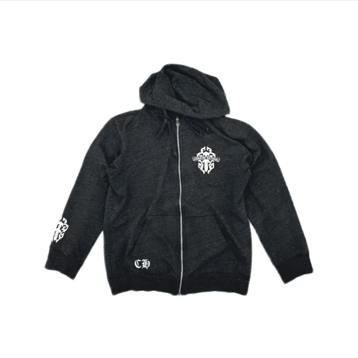 Chrome Hearts Chrome Hearts hooded sweatshirt / hoodie jacket Size US XL / EU 56 / 4 - 1 Thumbnail