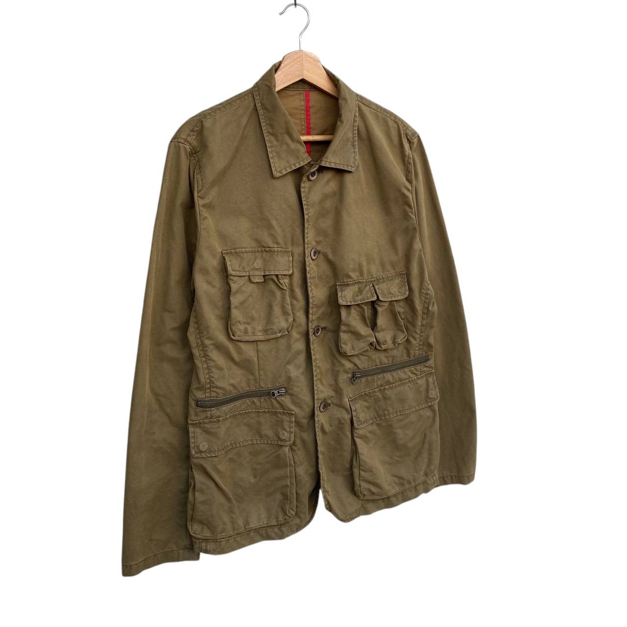 291295=Homme 291295=HOMME Archive Multi-Pocket Utility Tactical Jacket Size US L / EU 52-54 / 3 - 4 Thumbnail
