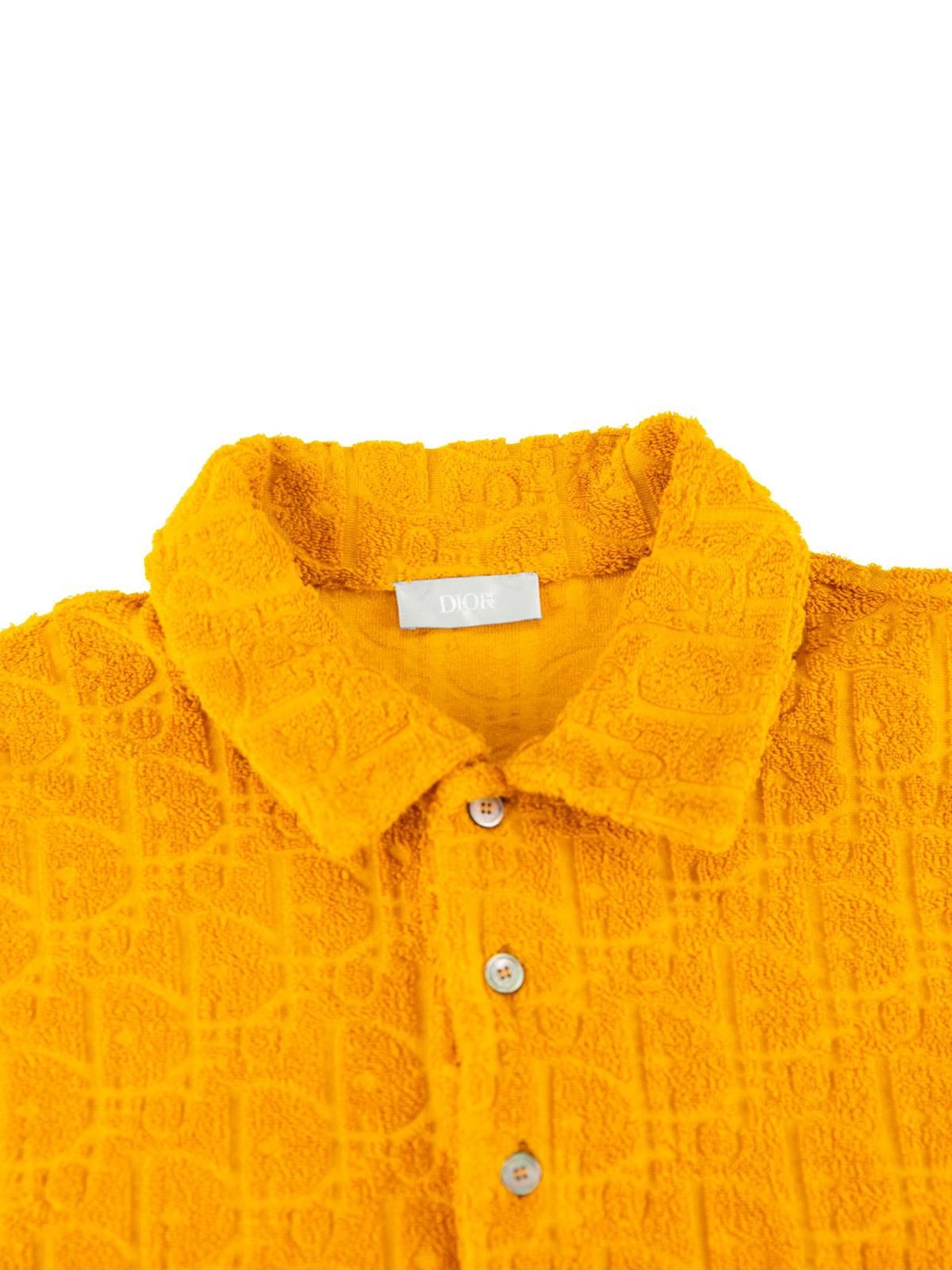 Dior Dior Oblique Monogram Jacquard Polo Shirt Size US S / EU 44-46 / 1 - 2 Thumbnail