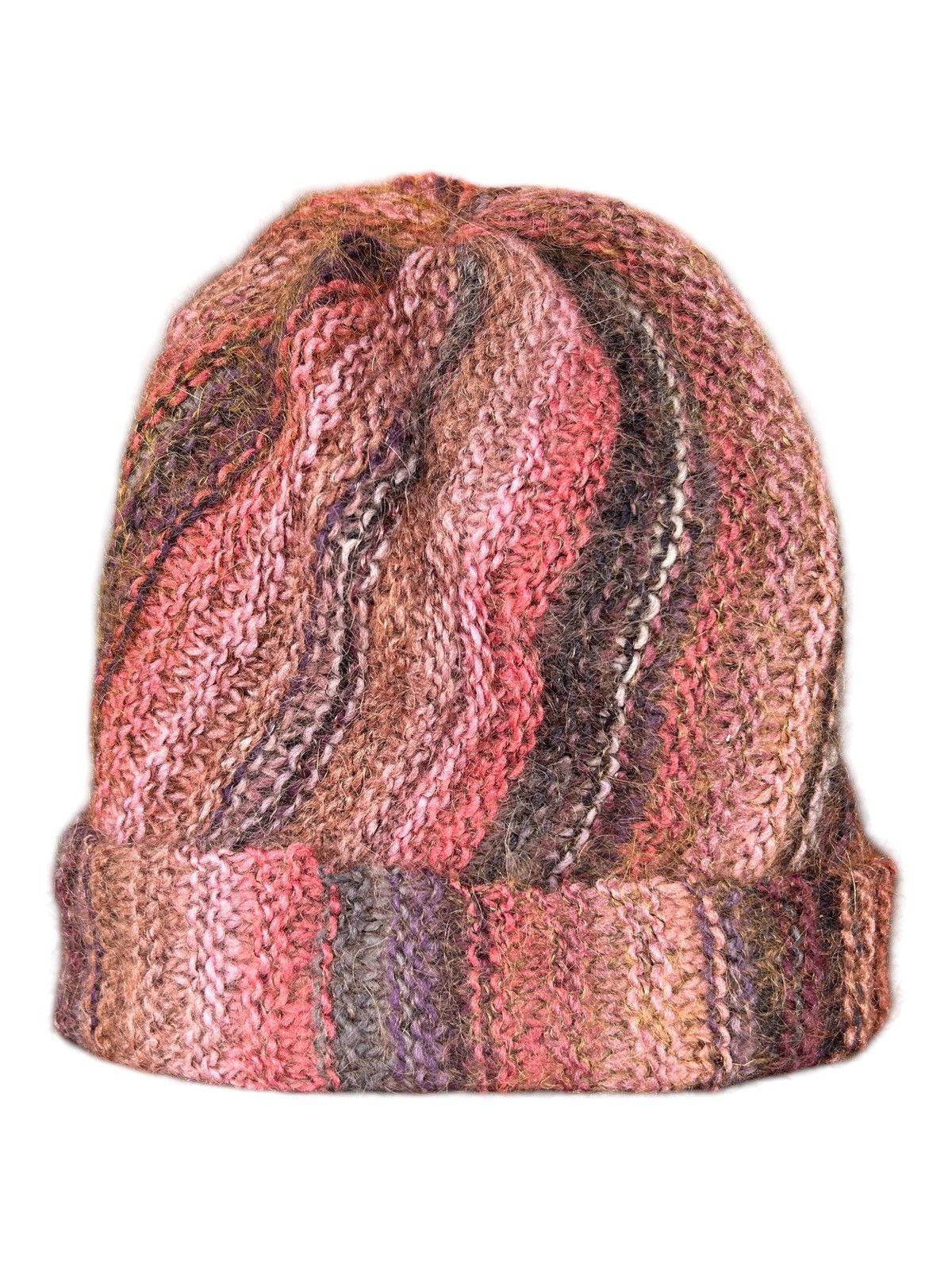 Kapital Crochet Knitted Handmade Hairy Beanie Hats Size ONE SIZE - 1 Thumbnail