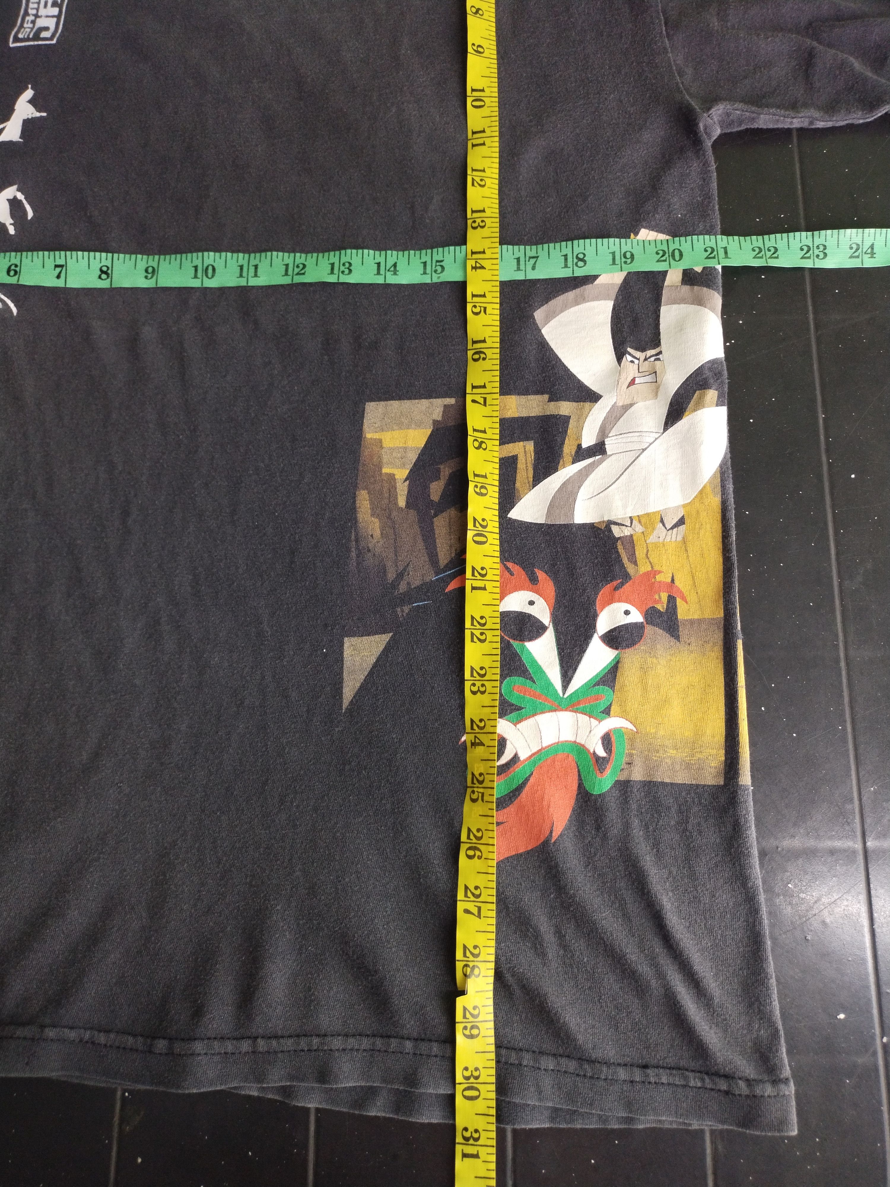 Vintage Vintage Samurai Jack Movie Network Distressed Faded Te Size US M / EU 48-50 / 2 - 15 Thumbnail