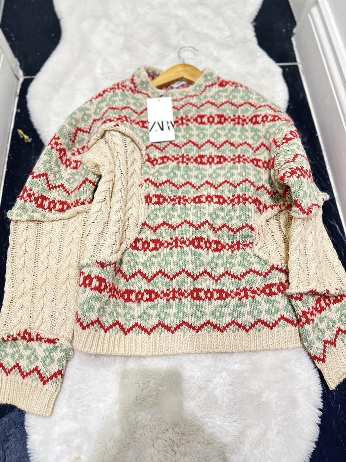 Zara ZARA Knitted Chunky Jumper BNWT Size S / US 4 / IT 40 - 1 Thumbnail