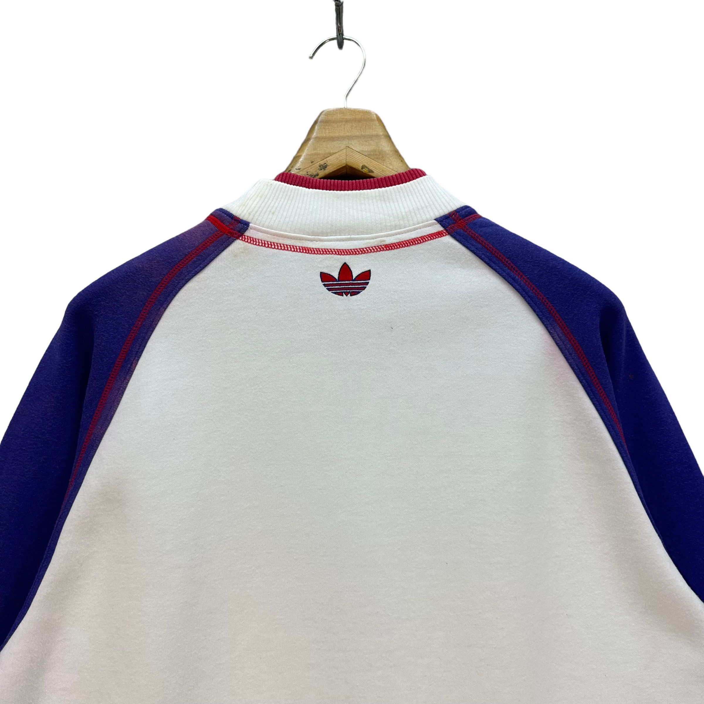Adidas VINTAGE ADIDAS TREFOIL BIG LOGO JUMPER #8204-212 Size US M / EU 48-50 / 2 - 14 Thumbnail