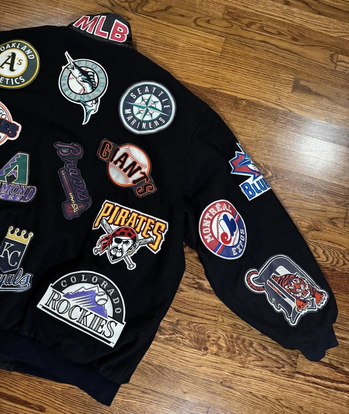 Jeff Hamilton Vintage Jeff Hamilton MLB Jacket (Size 6XL) Size US XXL / EU 58 / 5 - 5 Thumbnail