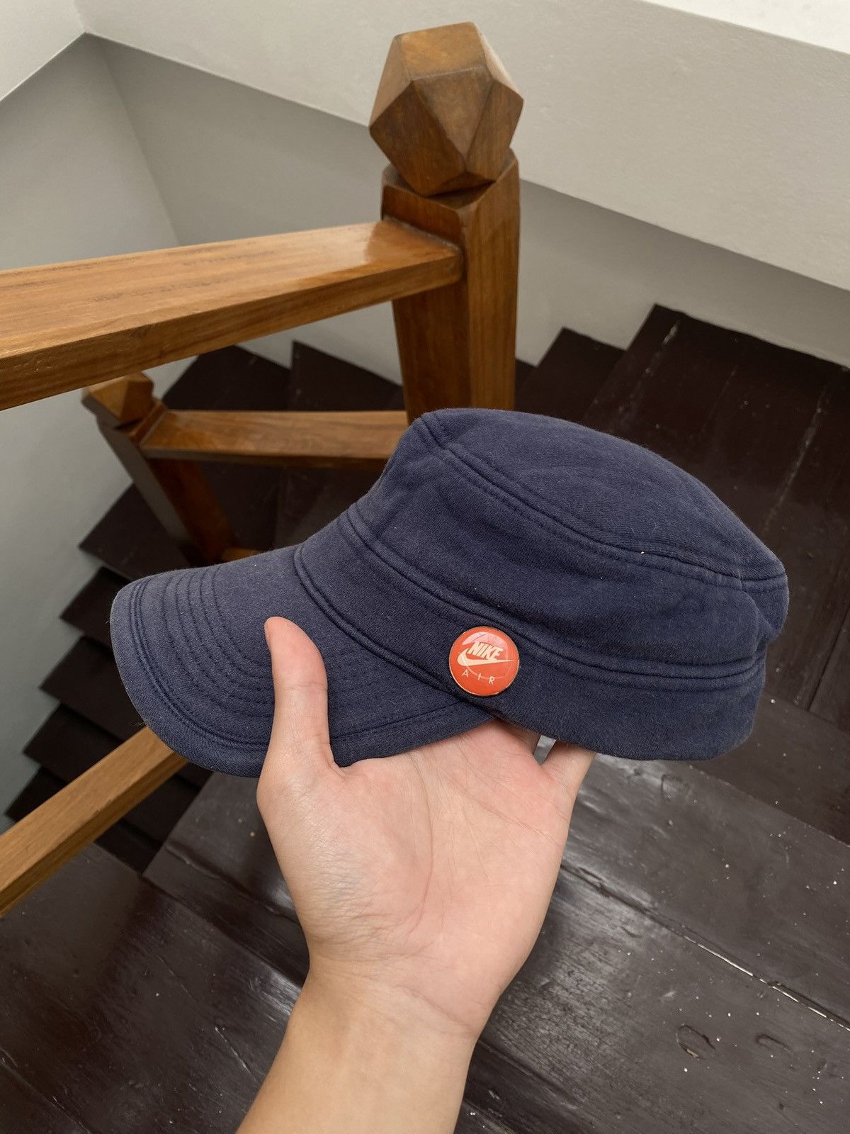 Nike 00’s Faded Navy Nike Military Cap Size ONE SIZE - 1 Thumbnail