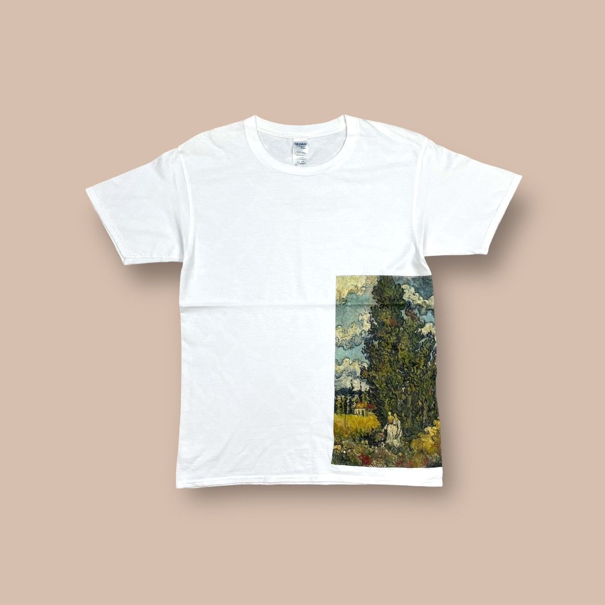 Arts & Science Vincent van Gogh "Cypresses and Two Women" Tee Size US M / EU 48-50 / 2 - 1 Thumbnail
