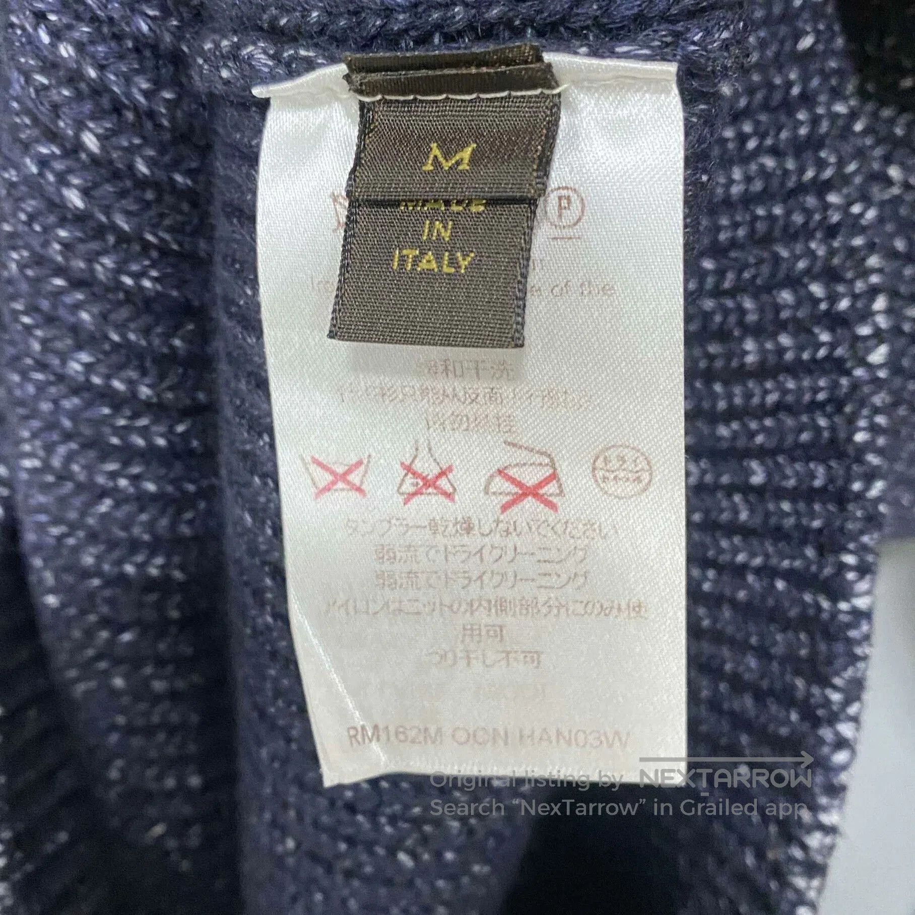 Louis Vuitton Embroidered Logo Knit Sweater Louis Vuitton. Size US M / EU 48-50 / 2 - 4 Thumbnail