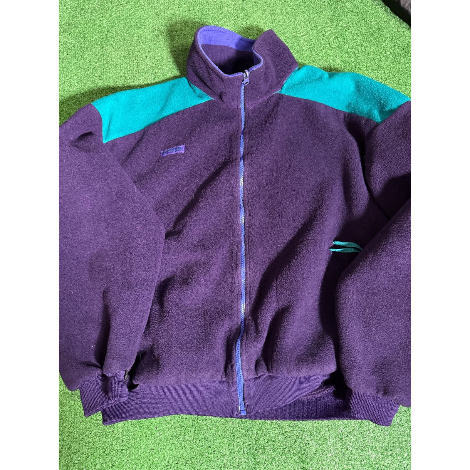 Columbia Columbia Fleece Men’s Jacket Purple Teal Sz XL Size US XL / EU 56 / 4 - 1 Thumbnail