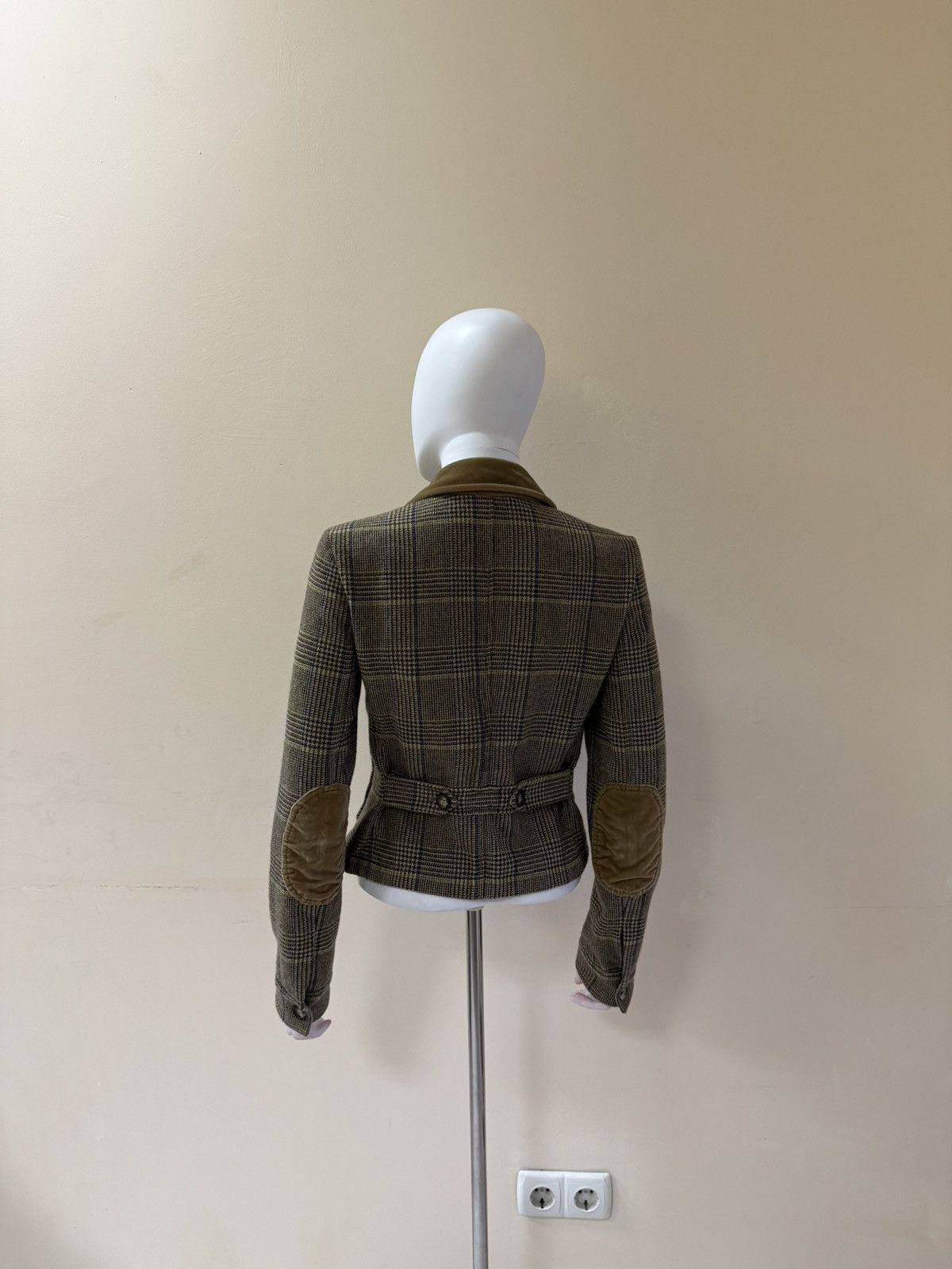 Etro Etro Womens Wool Checkered Blazer Jacket Size 42 Size M / US 6-8 / IT 42-44 - 8 Thumbnail