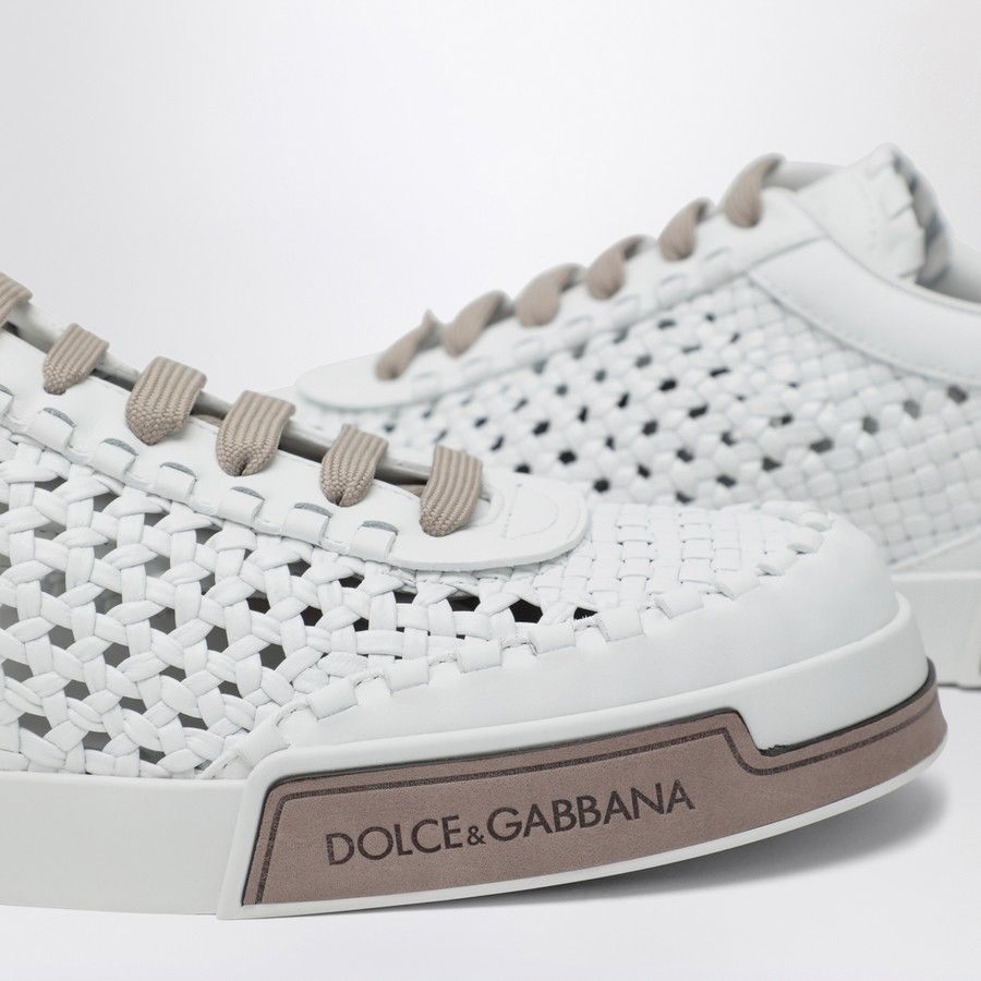 Dolce & Gabbana o1d2blof0226 Low-Top Sneakers in White Size US 9 / EU 42 - 5 Thumbnail
