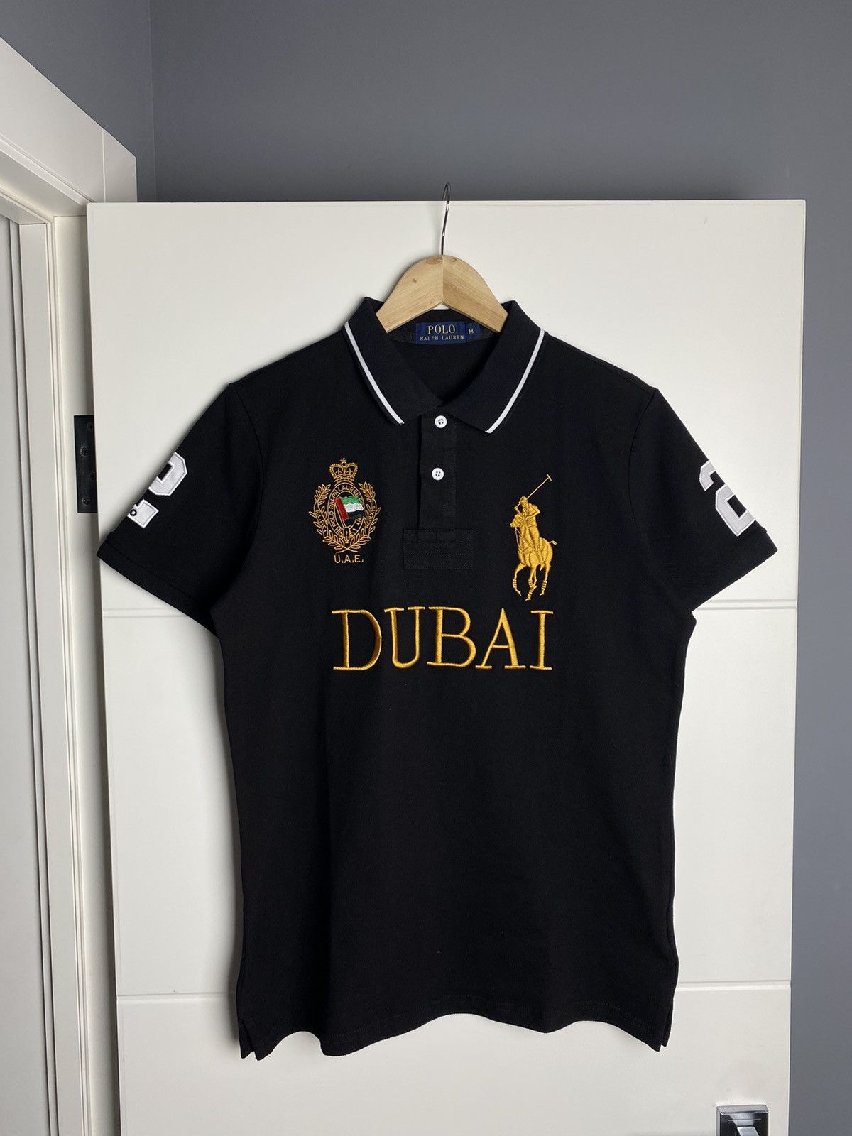 Polo Ralph Lauren Streetwear Vintage Vintage Polo Ralph Lauren Dubai city size m big logo Grailed