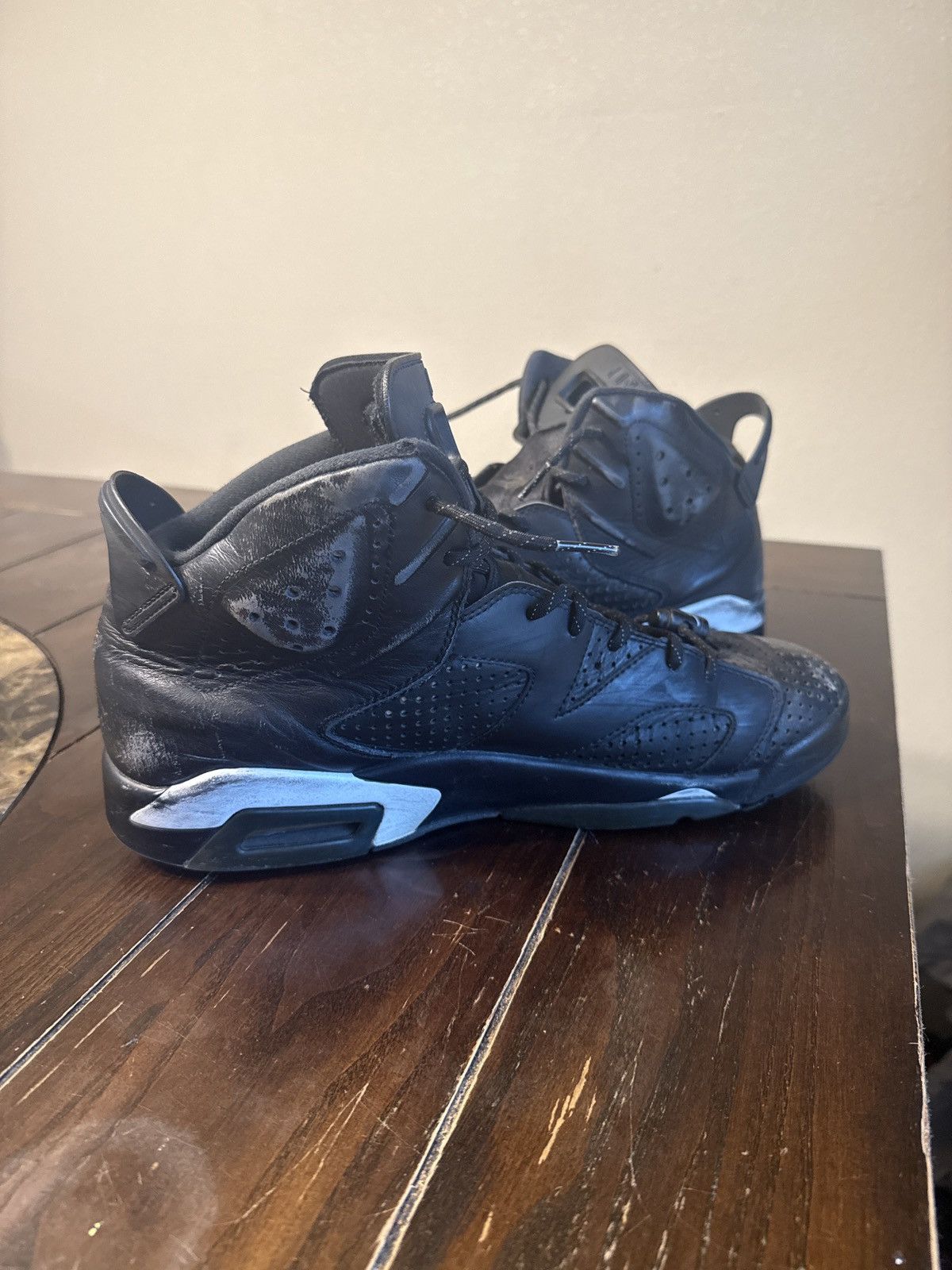 Jordan Brand JORDAN 6 BLACK CAT RETRO (2016) Size US 11 / EU 44 - 3 Thumbnail