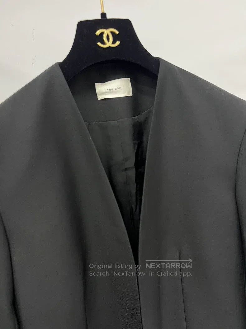 The Row The row size 0 Black v-neck jacket Size XS / US 0-2 / IT 36-38 - 3 Thumbnail