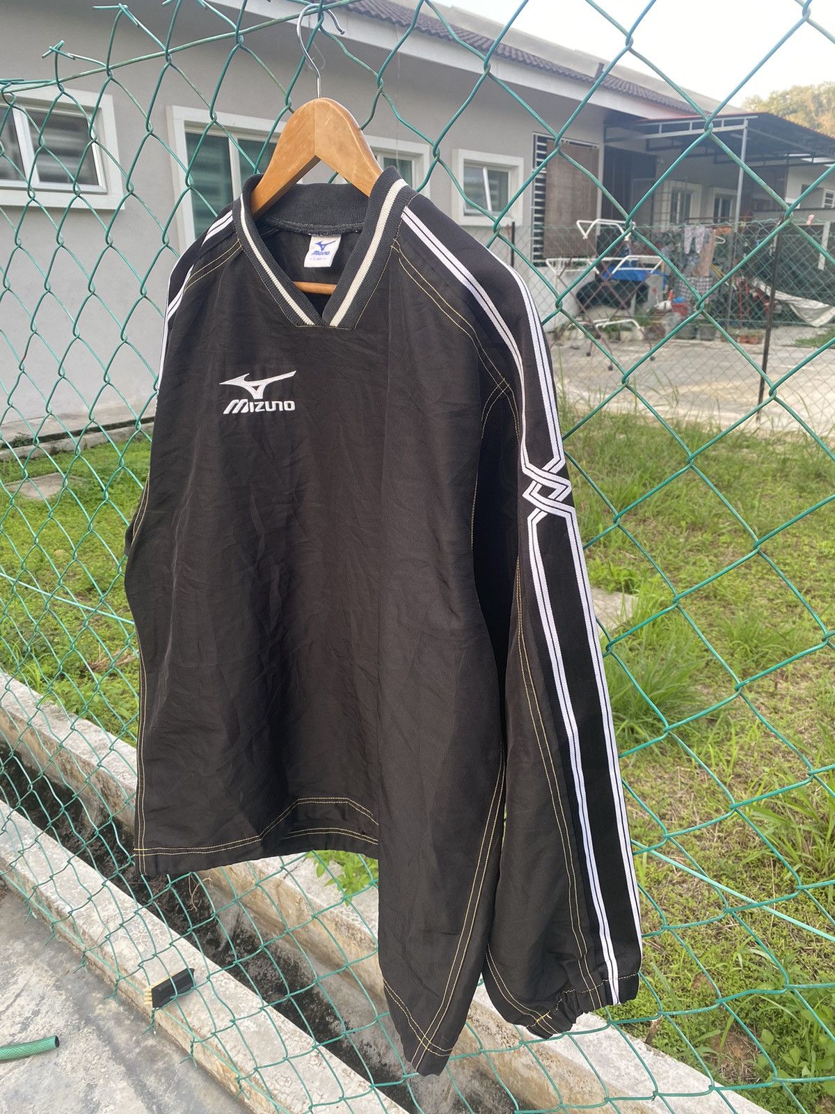 Mizuno Vintage Mizuno RKU Football Training Sweater Size US L / EU 52-54 / 3 - 4 Thumbnail