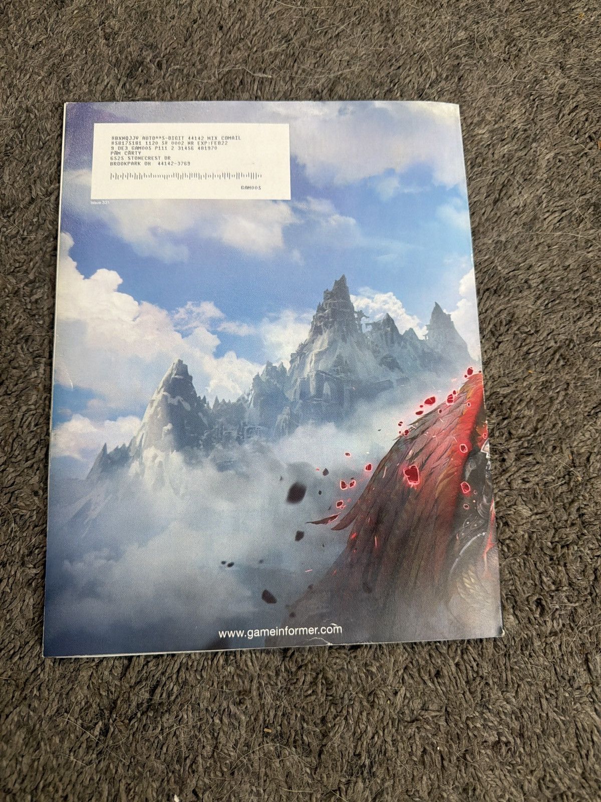 Hypebeast Game Informer Volume XXX Number 10 Issue 331 Size ONE SIZE - 2 Thumbnail