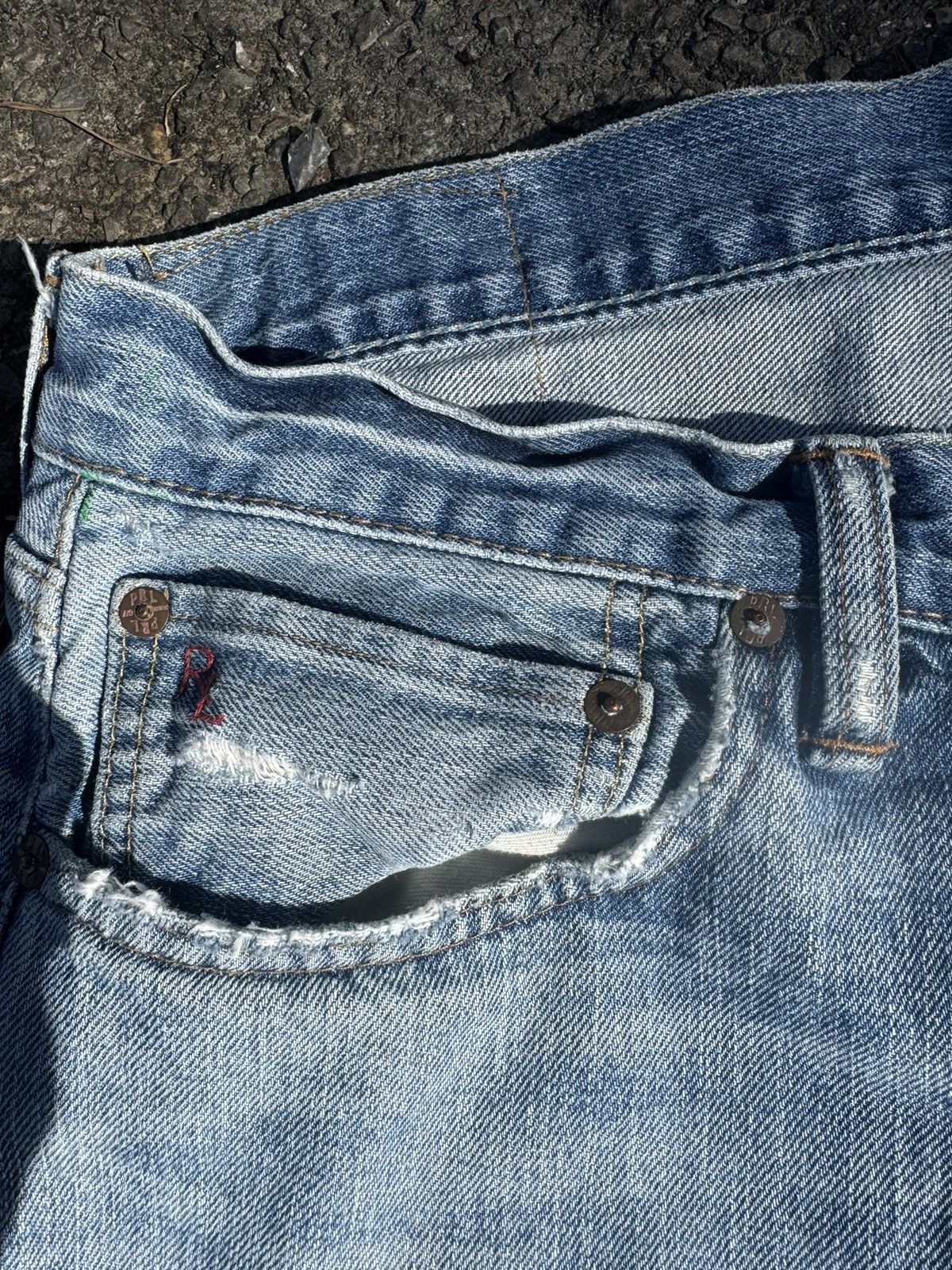 Polo Ralph Lauren Polo denim vintage Size US 32 / EU 48 - 5 Thumbnail