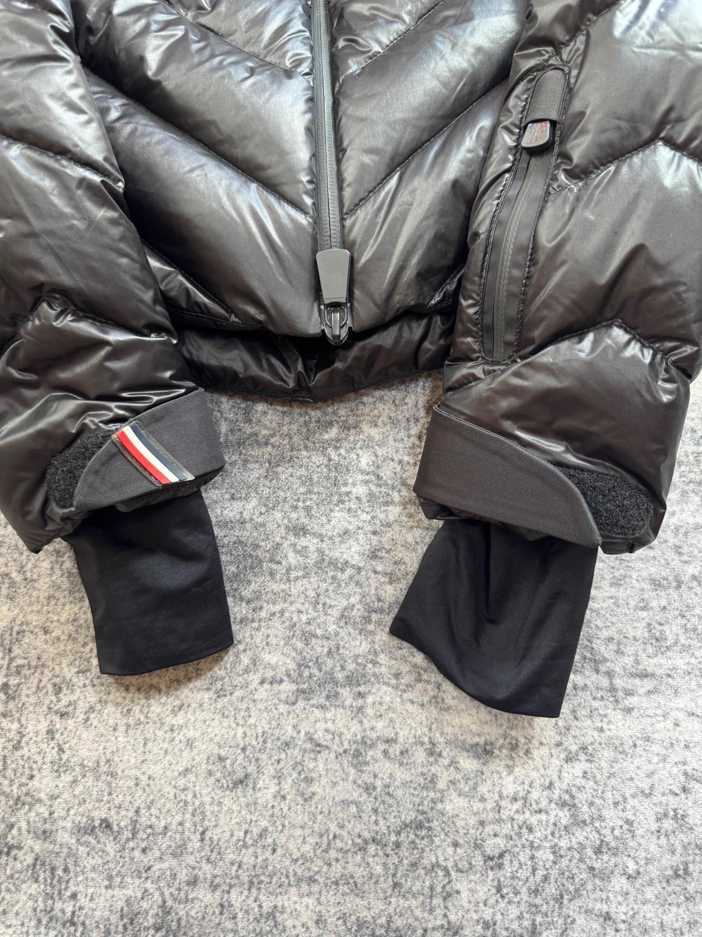 Moncler Moncler Black Ski Collection Malawy Belted Down Jacket Size S / US 4 / IT 40 - 5 Thumbnail