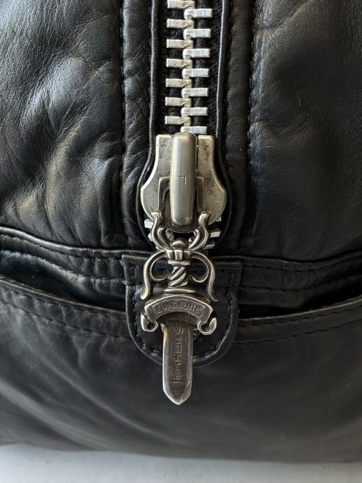 Chrome Hearts 90s Chrome Hearts - Cross Patch & Embellished 925 Bowler Bag Size ONE SIZE - 9 Thumbnail