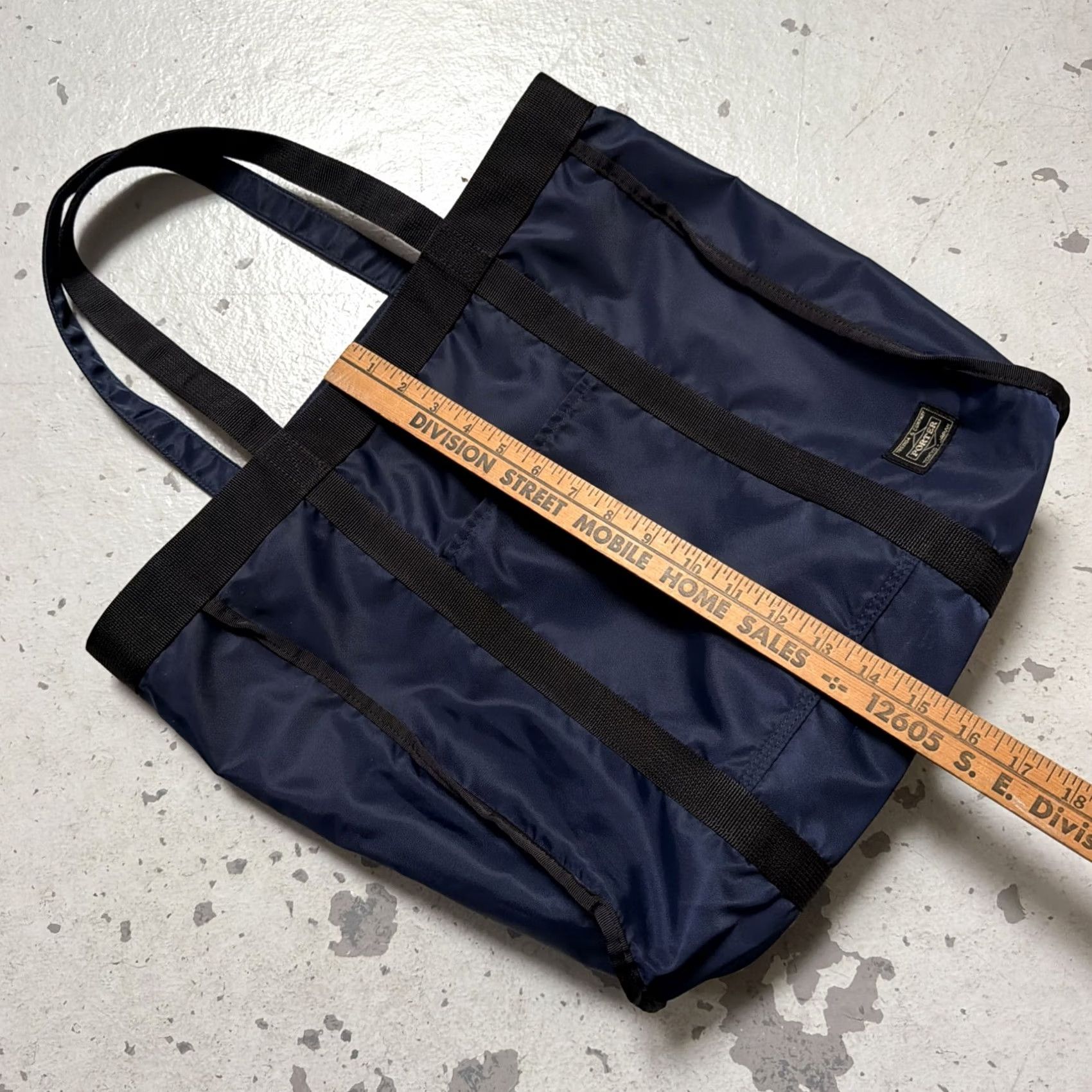 Rue Porter Porter Yoshida Nylon Reversible Tote Bag Shoulder Shop City Hiking Made Japan Size ONE SIZE - 3 Thumbnail