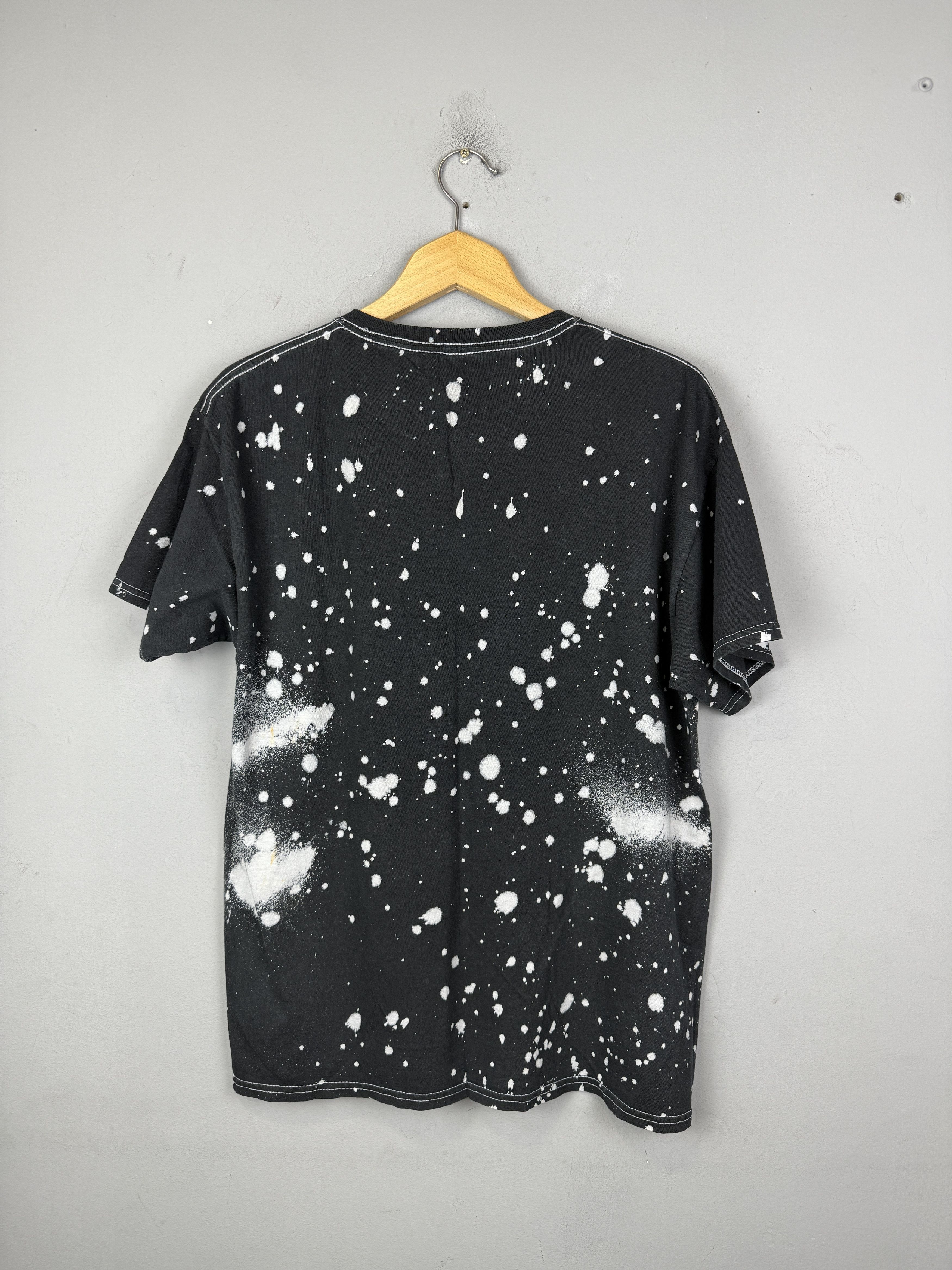 Band Tees × Vintage The Rolling Stones T Shirt Tie Dye Black Streetwear Size US L / EU 52-54 / 3 - 3 Thumbnail