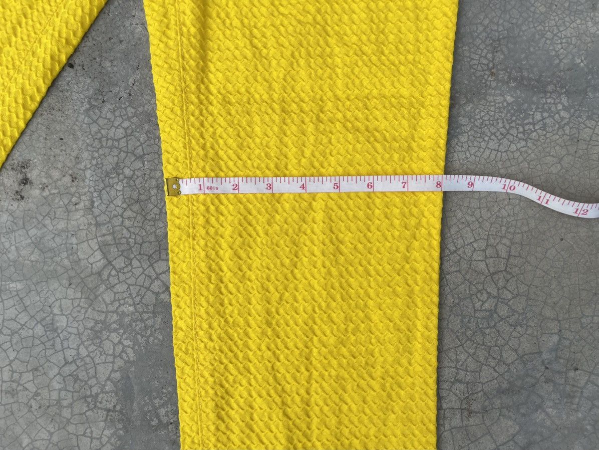 Versace Versace Pants Sunflower W24 L37 Made in Italy Mustard Fringe Size 24" / US 00 / IT 34 - 17 Thumbnail