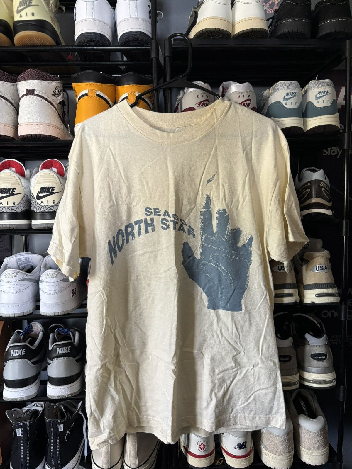 Vintage Seaggs North Star Tee Size US L / EU 52-54 / 3 - 1 Thumbnail