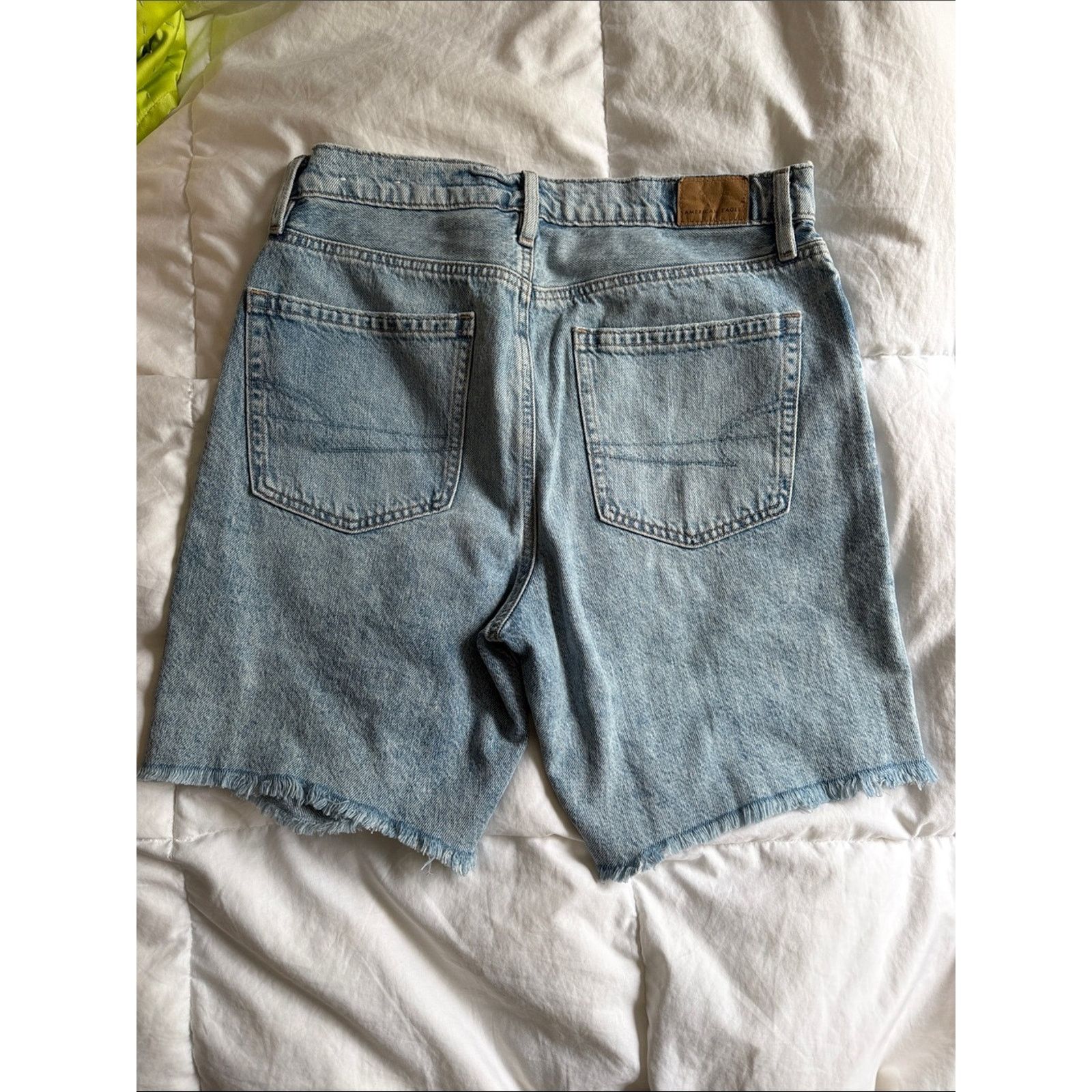 American Eagle Outfitters American Eagle Womens Low Rise Denim Baggy Skater Short Sz 6 Size 28" / US 6 / IT 42 - 3 Thumbnail
