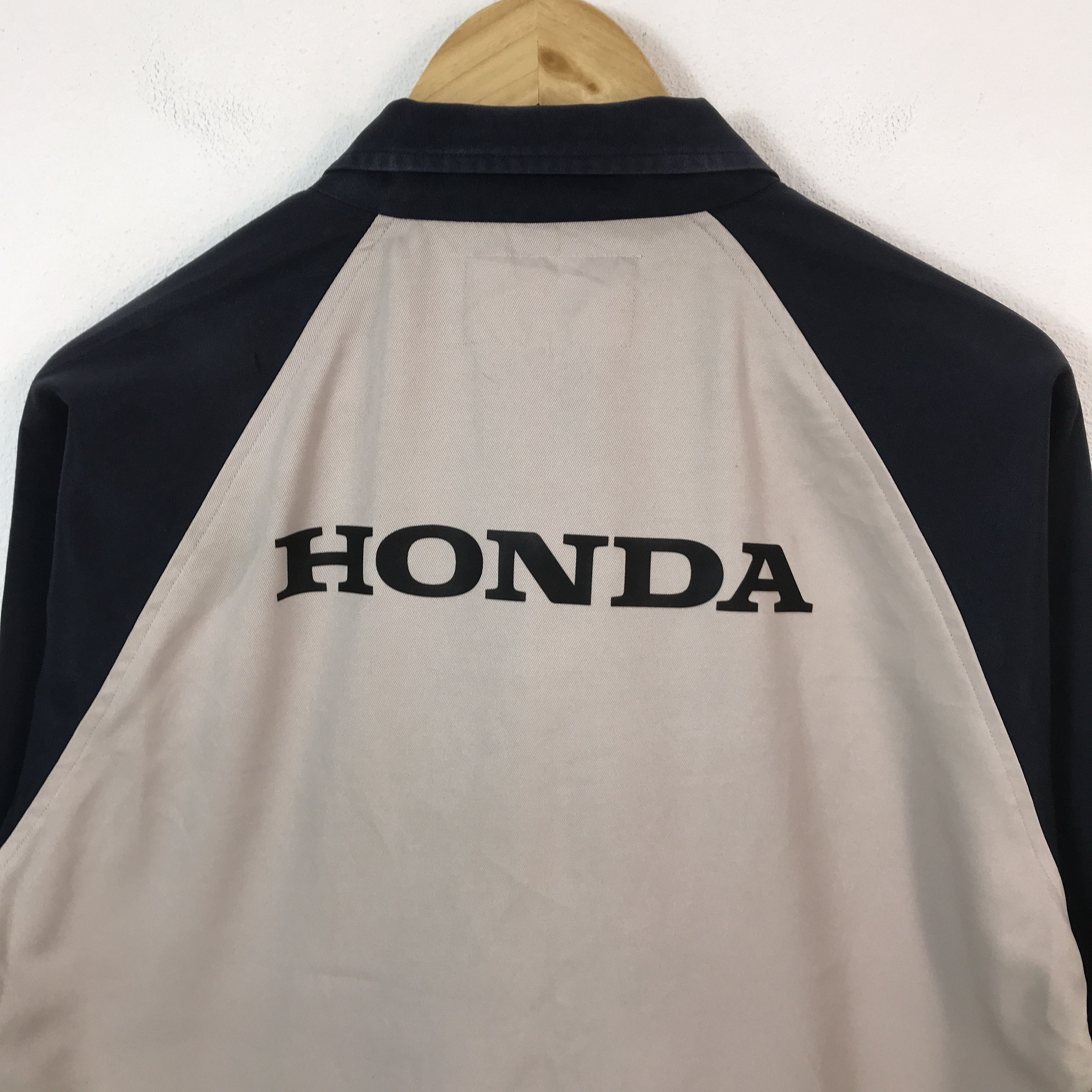Honda × Japanese Brand Vtg Honda x Shell Racing Japan Uniform jacket Size US M / EU 48-50 / 2 - 4 Thumbnail