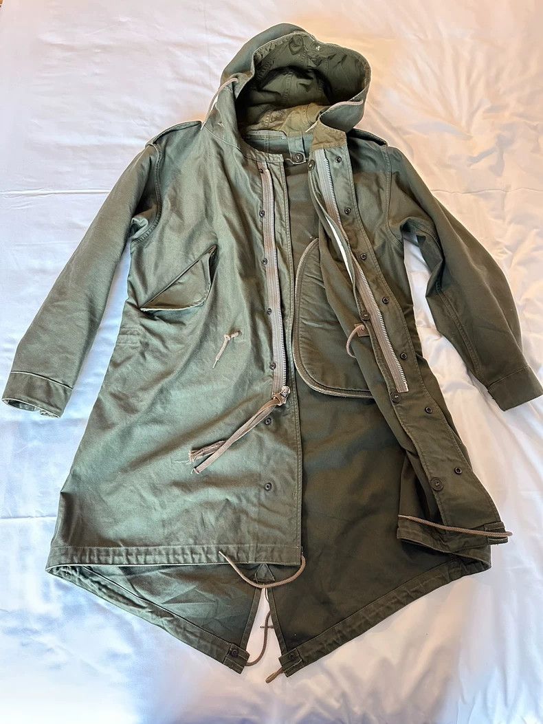 The Real McCoy's The Real McCoy's PARKA-SHELL M-1951 M51 Fish Tail Parka 250 Size US XS / EU 42 / 0 - 1 Thumbnail