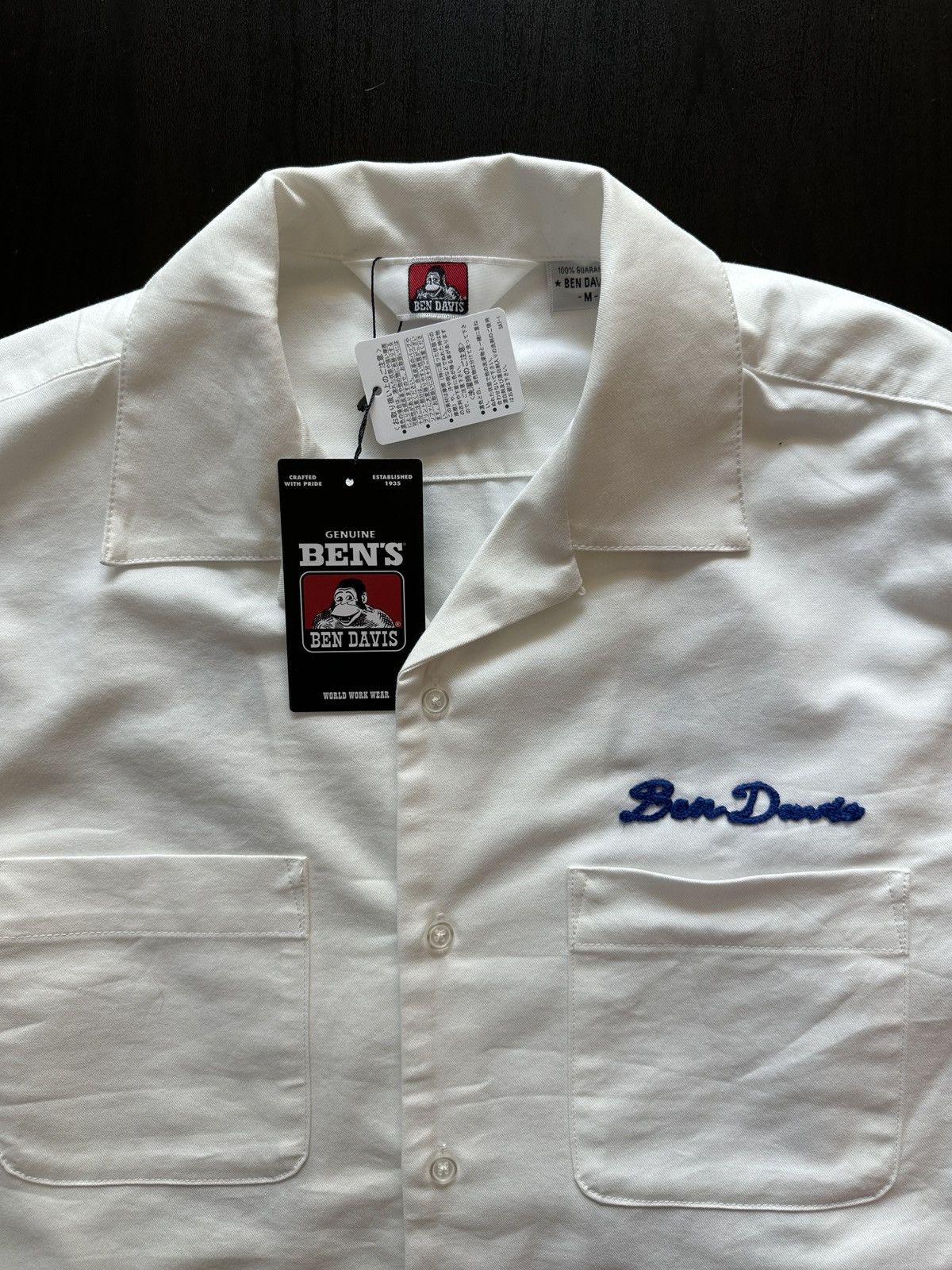 Ben Davis Ben Davis Embroidered Work Shirt M Size US M / EU 48-50 / 2 - 3 Thumbnail