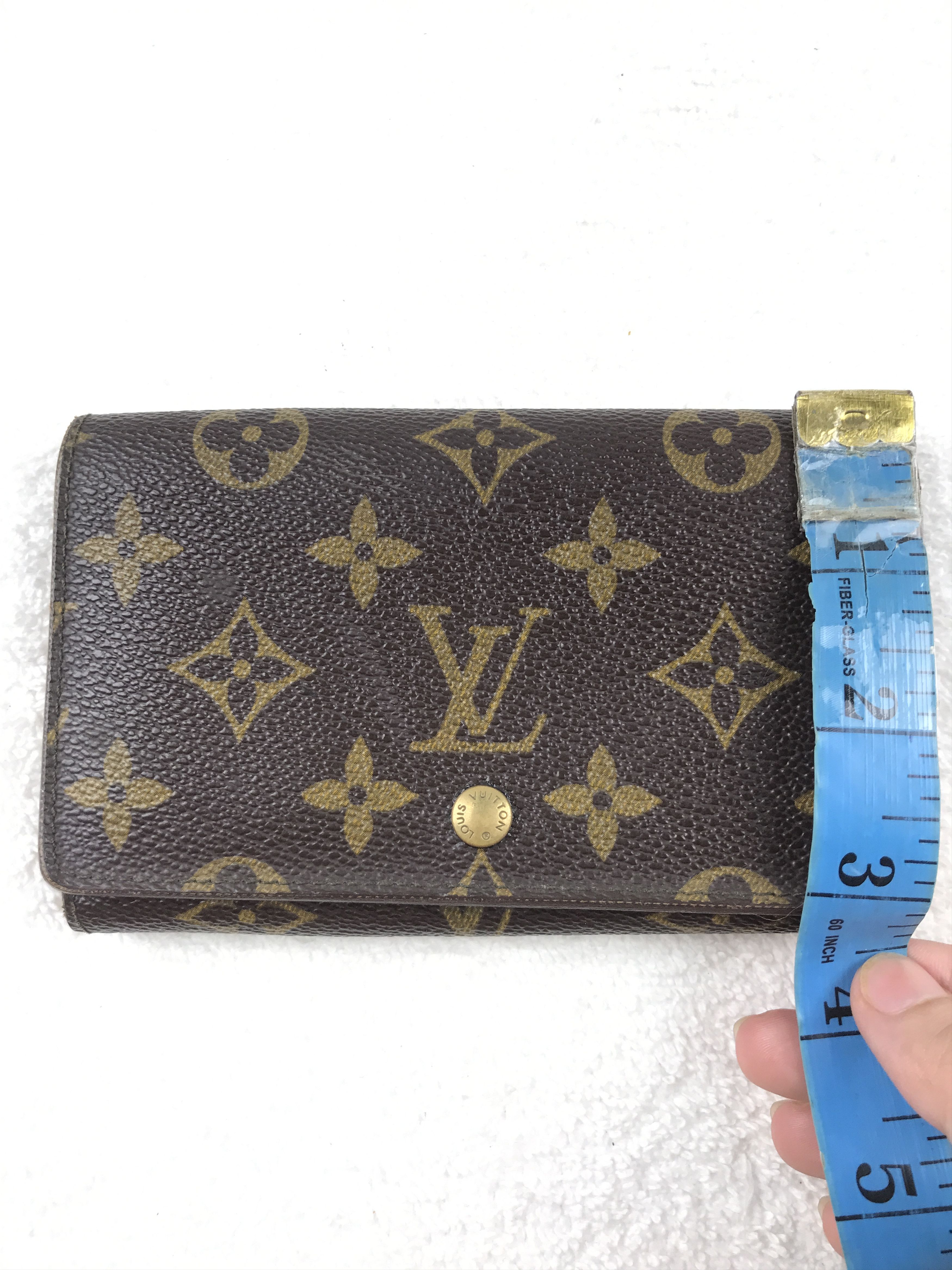 Louis Vuitton × Vintage Louis Vuitton Monogram Portefeuille Monnaie Tresor Wallet Size ONE SIZE - 6 Thumbnail