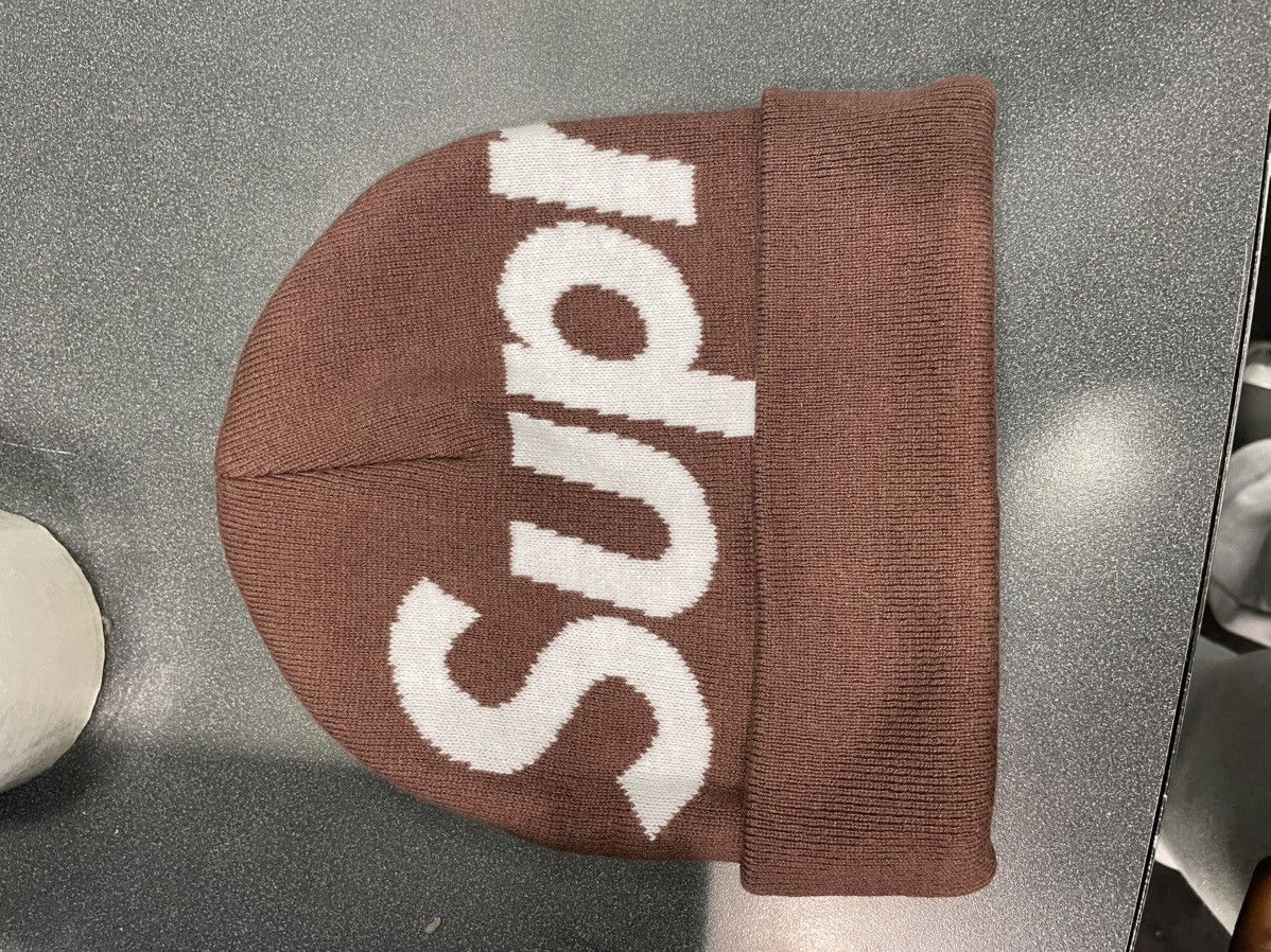 Supreme Supreme Brown Beanie Size ONE SIZE - 1 Thumbnail