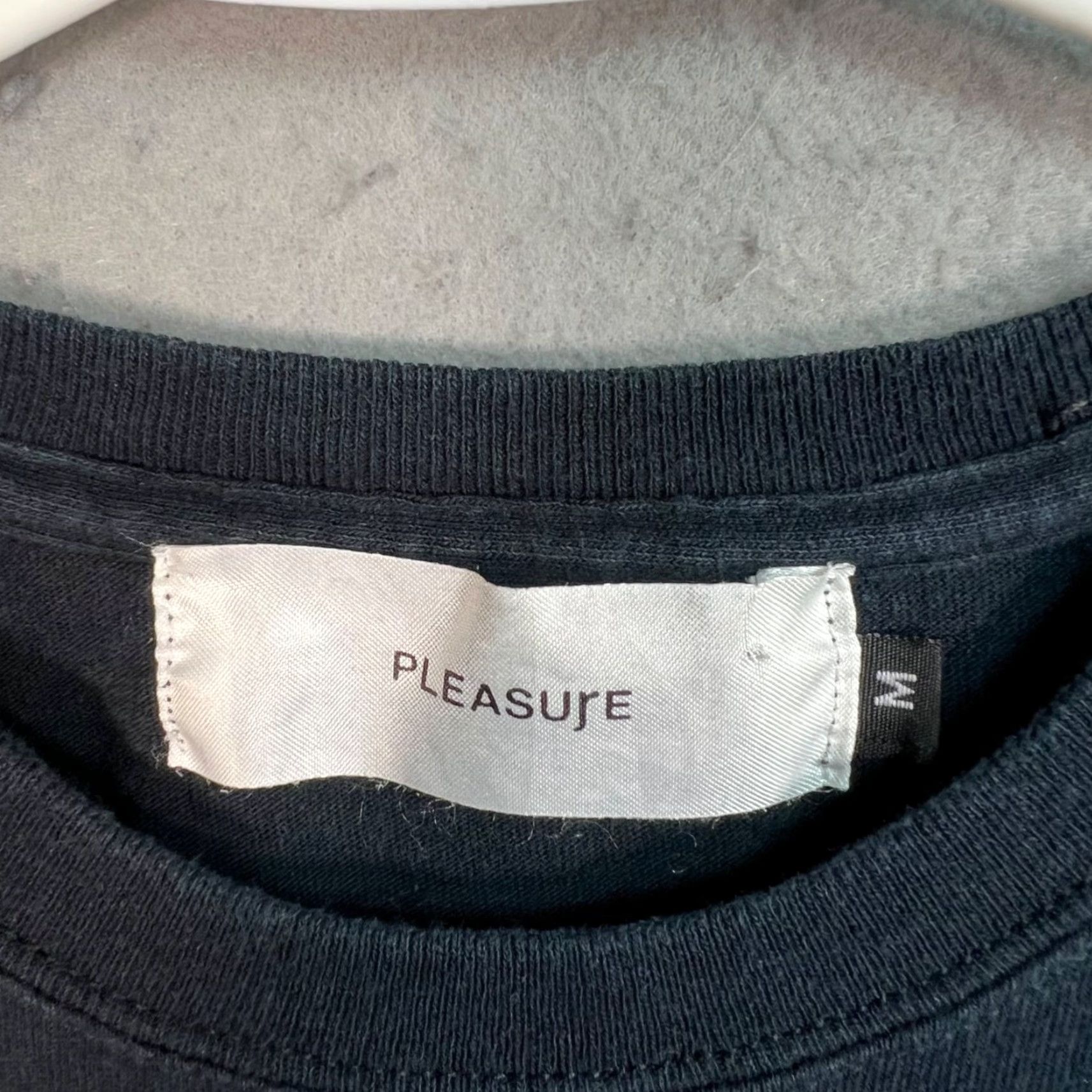 Pleasures Pleasure Graphic T-Shirt Mens Adult Medium Black Short Sleeve "No Ifs Ands Or" Size US M / EU 48-50 / 2 - 3 Thumbnail