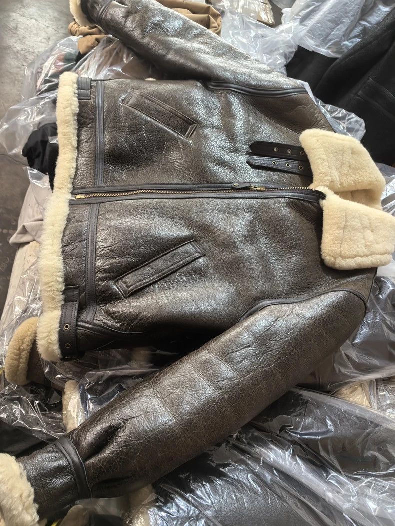Schott Schott 257SB3 fur integrated leather jacket Size US M / EU 48-50 / 2 - 3 Thumbnail