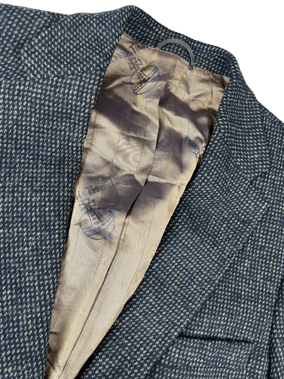 Harris Tweed × Vintage Vintage Harris Tweed Wool Blazer M Size 42R - 3 Thumbnail