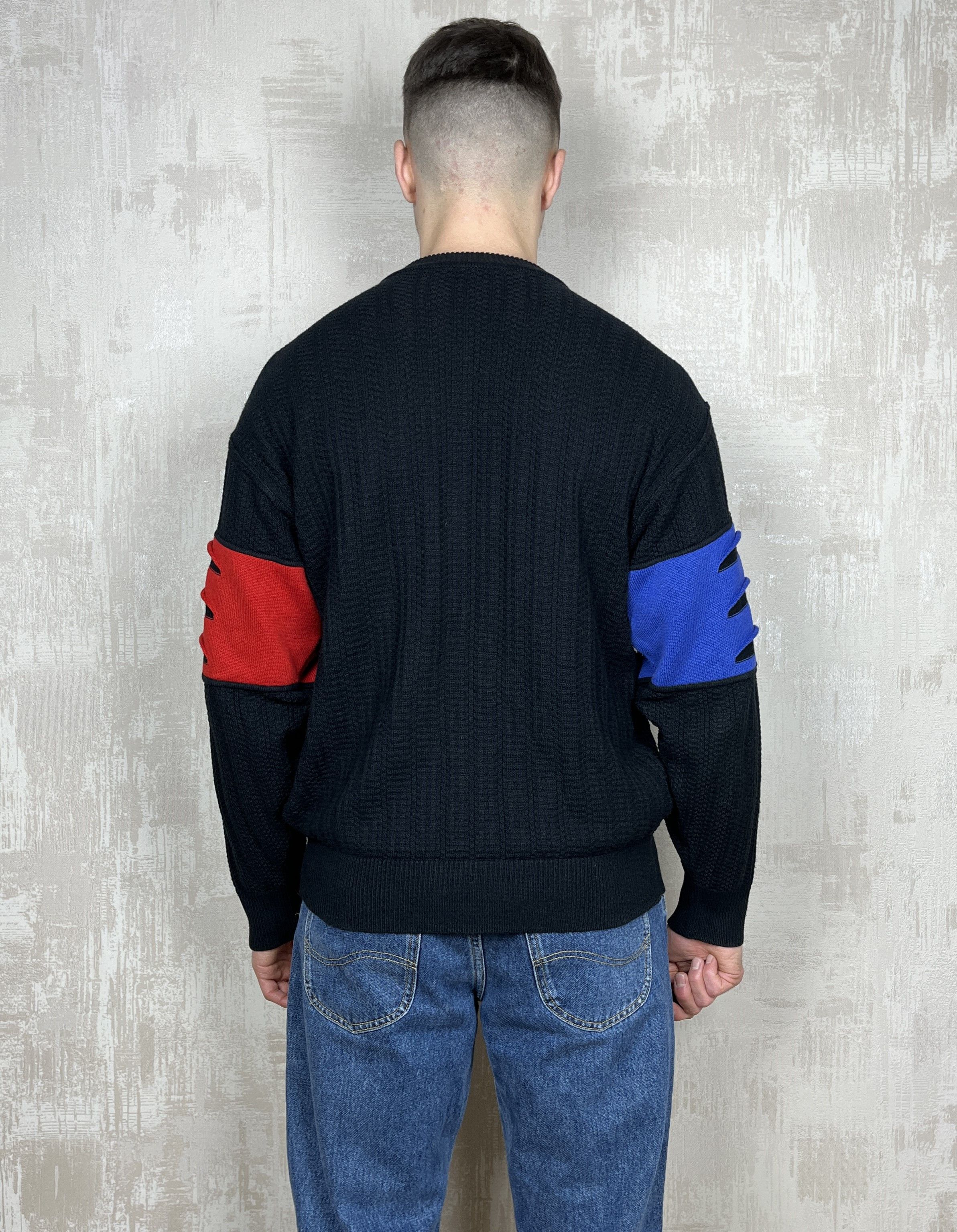 Carlo Colucci Vintage Carlo Colucci Crew Neck Sweater Cotton Blend Size US L / EU 52-54 / 3 - 12 Thumbnail