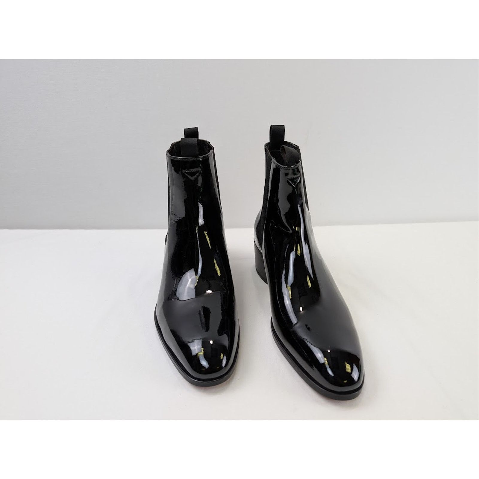 Tom Ford o1rshd1 Stivale Vernice Nero Boots in Black 10 TF Size US 10 / EU 43 - 6 Thumbnail