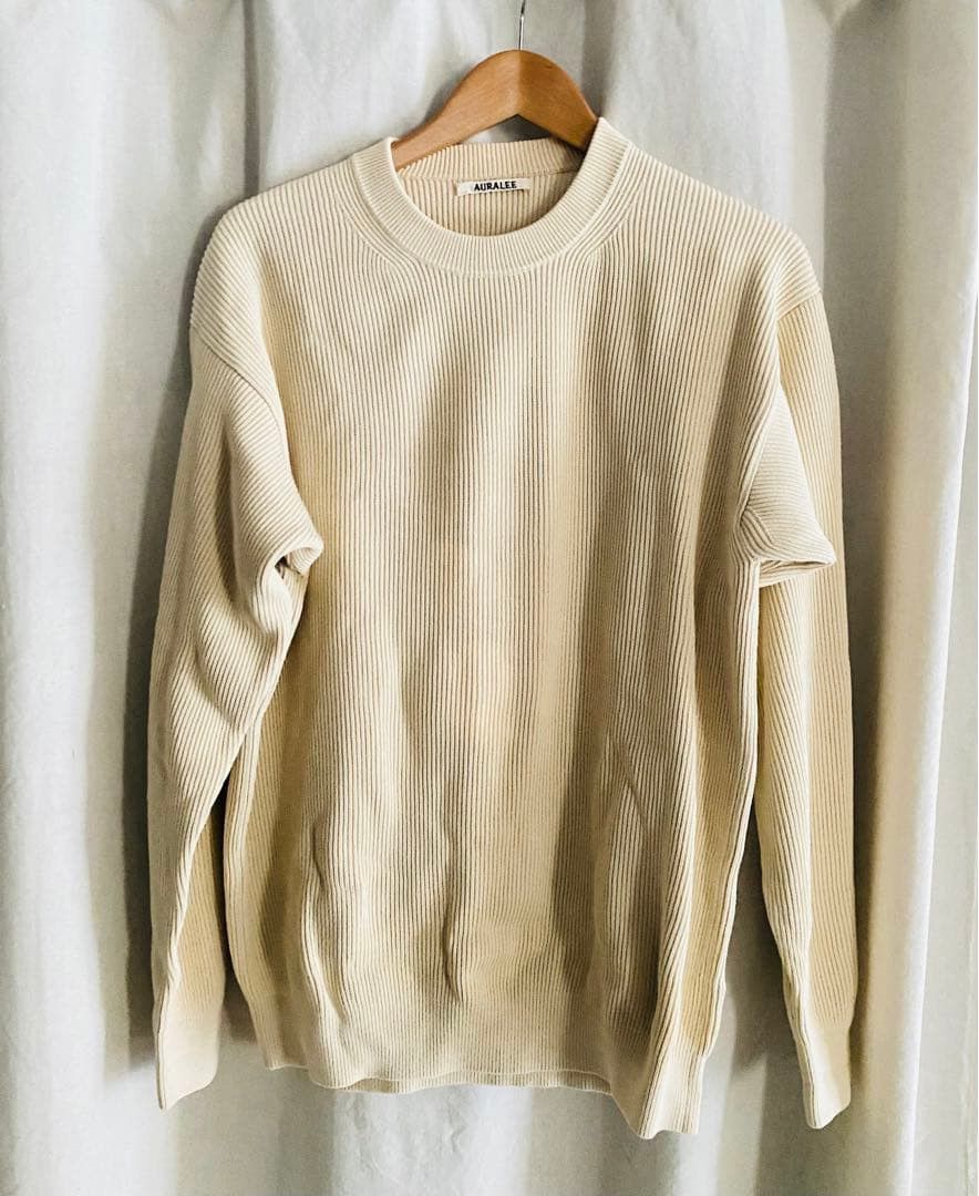Auralee Rib Knit Sweater Size US M / EU 48-50 / 2 - 1 Thumbnail