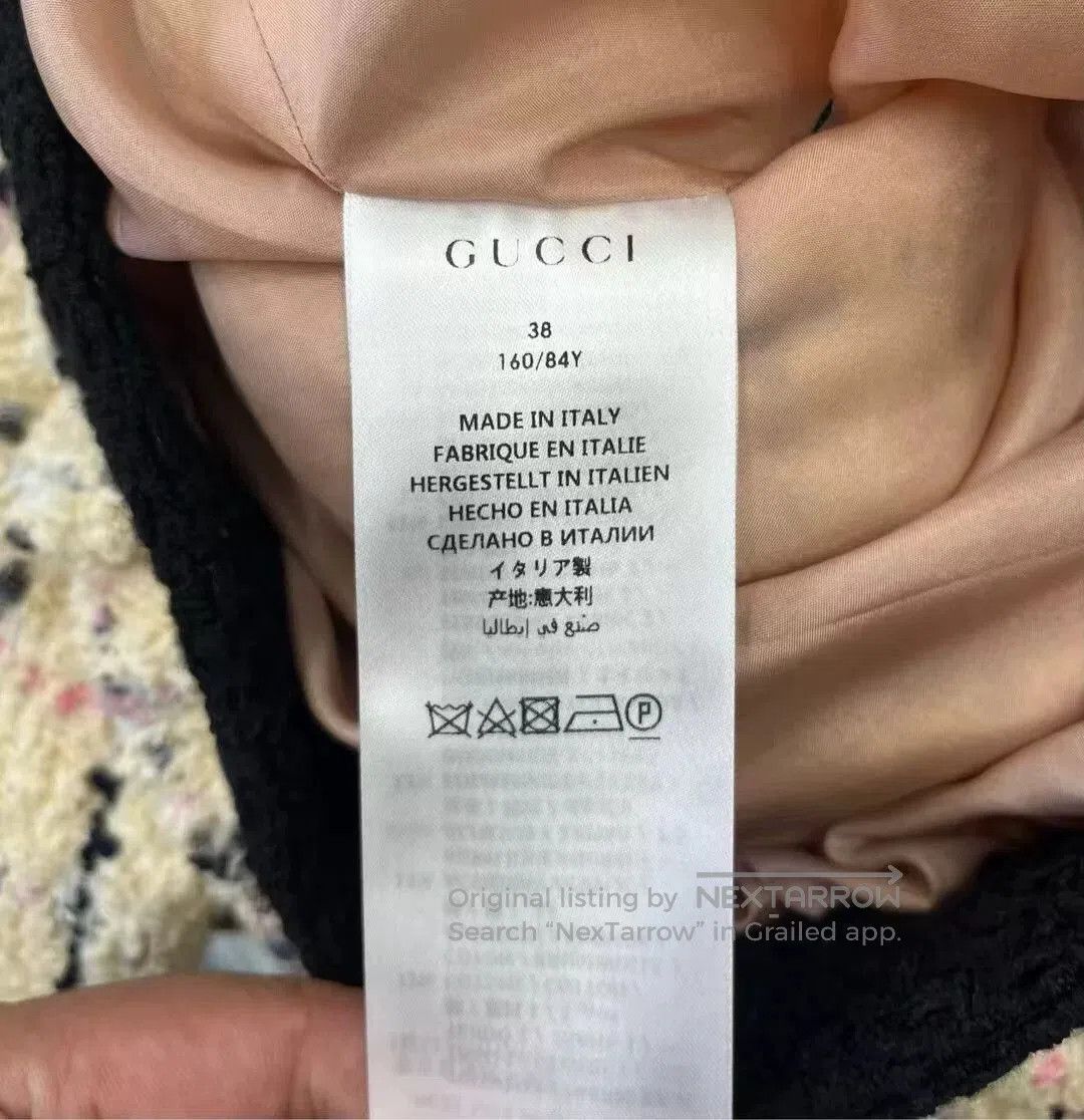 Gucci ivory rainbow tweed cardigan from Gucci. Size M / US 6-8 / IT 42-44 - 4 Thumbnail