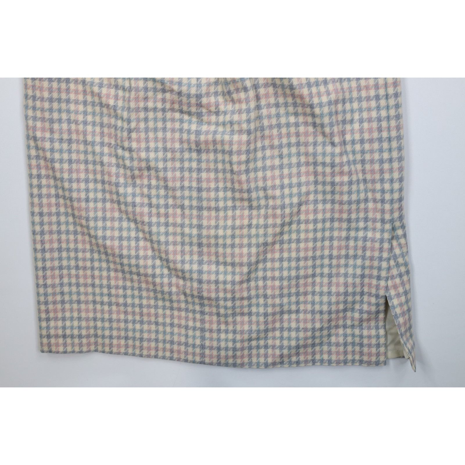 Pendleton Vintage 70s Pendleton Virgin Wool Houndstooth Skirt Size 40" / US 18 - 10 Thumbnail