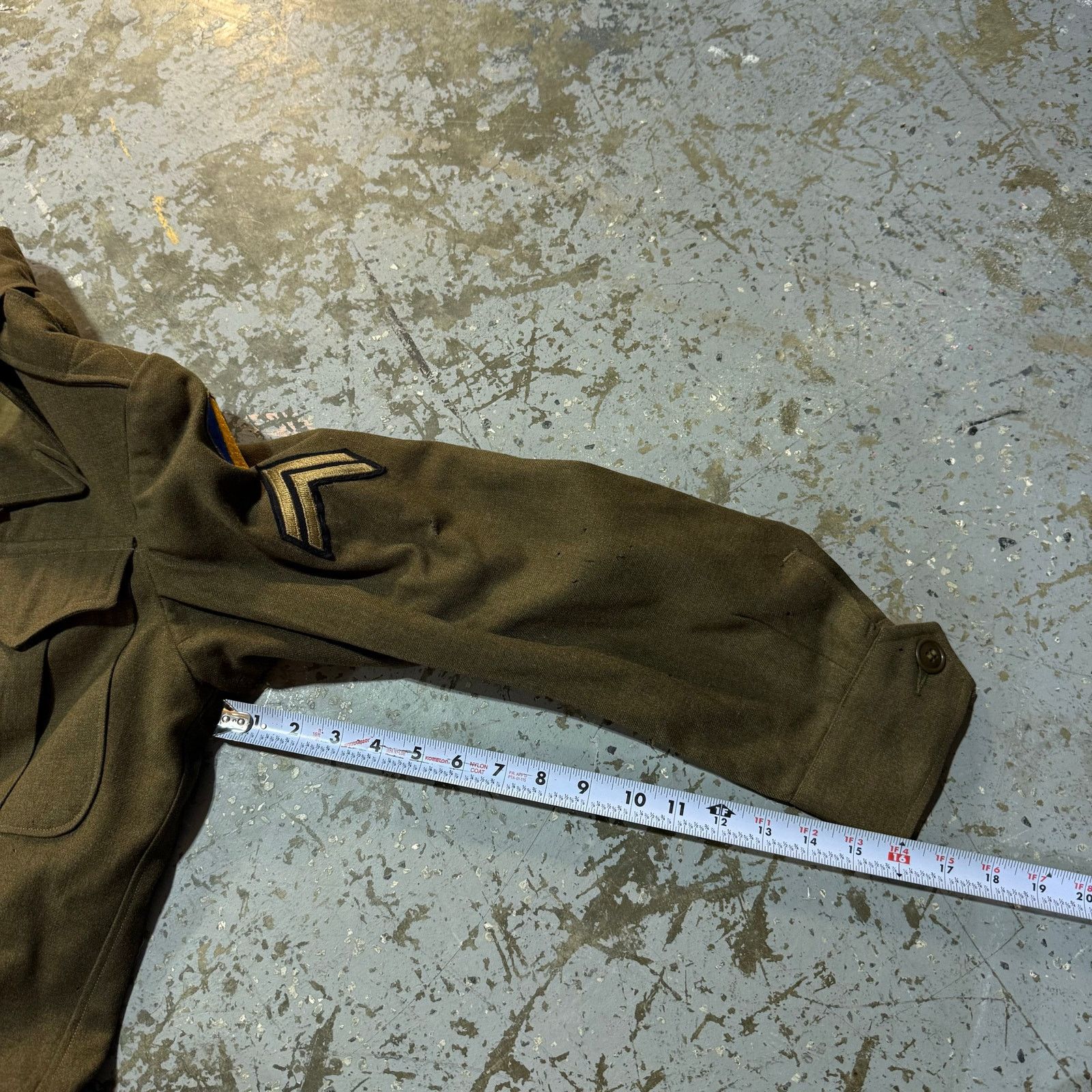 Vintage Vintage 40’s US Army WWII Wool Field Jacket Sz 34S Size US S / EU 44-46 / 1 - 7 Thumbnail