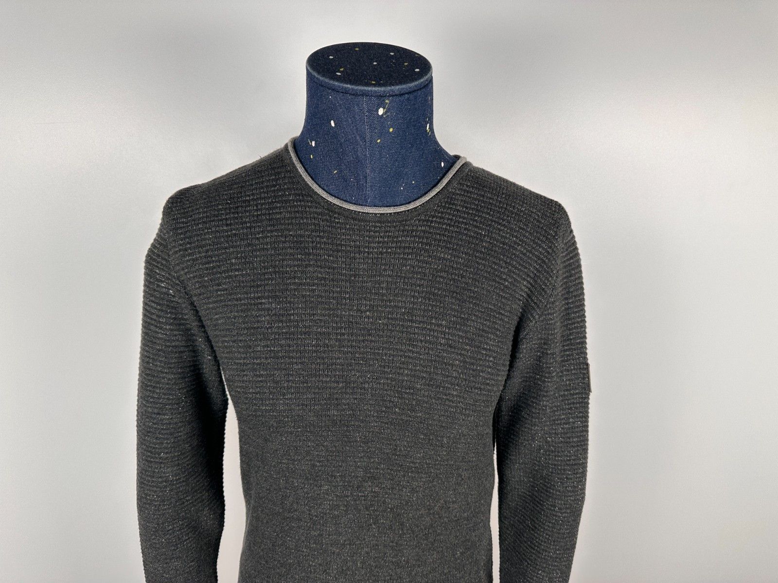 Armani Armani Jeans Men's Grey Knited Pullover Sweater Size L Size US L / EU 52-54 / 3 - 2 Thumbnail