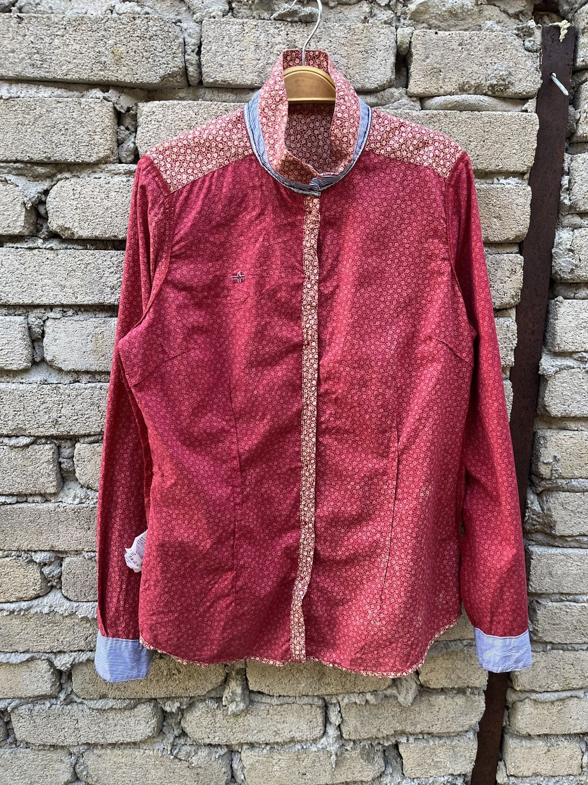 Napapijri Napajiri Floral Nature Pattern Long Sleeves Button Up Size M / US 6-8 / IT 42-44 - 11 Thumbnail