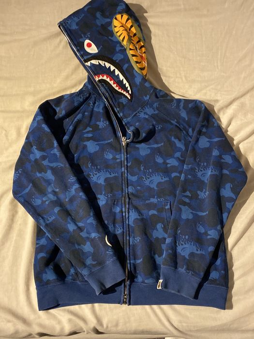 Bape fire camo hoodie hot sale