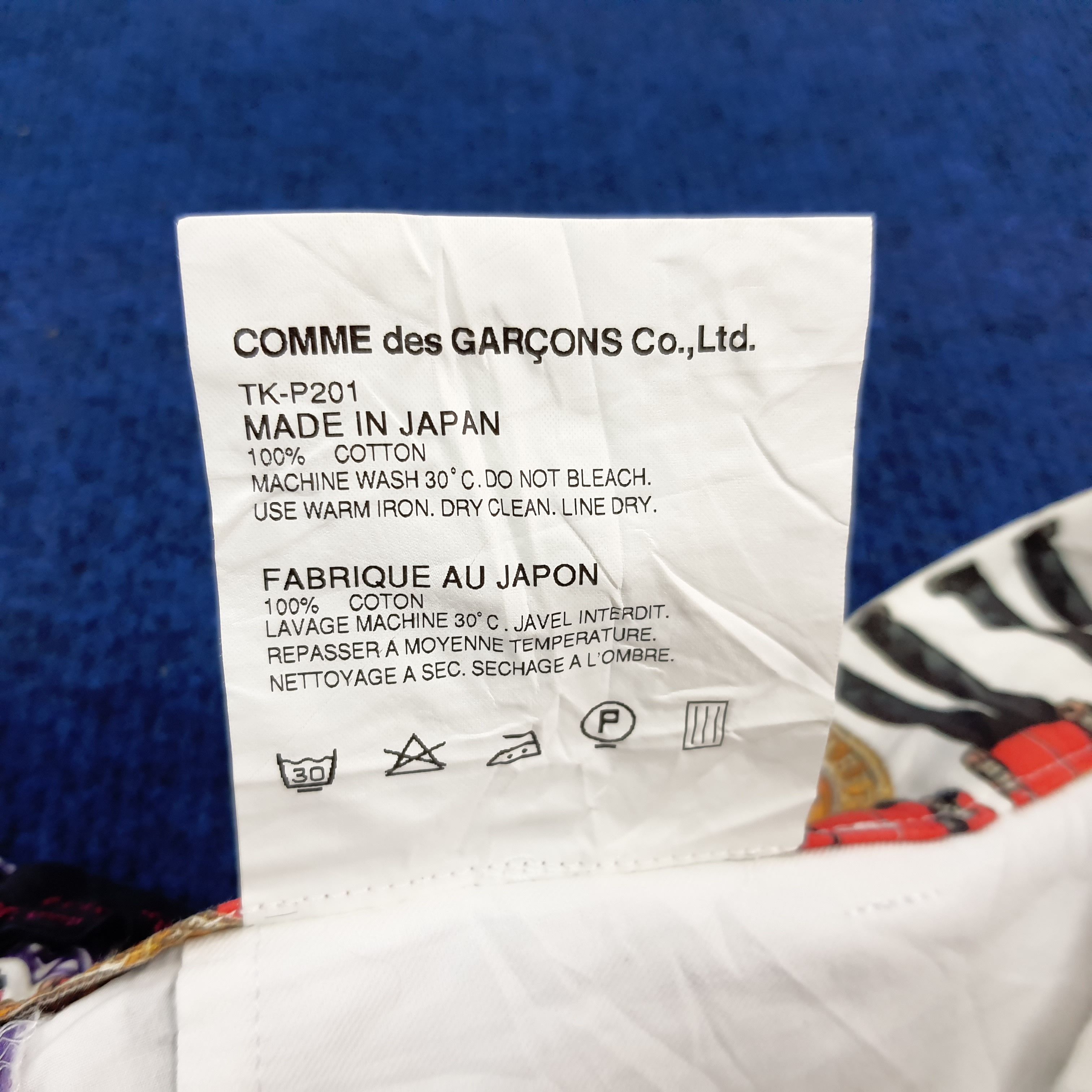 Comme des Garcons Vintage Tricot Comme Des Garcons Overprint Casual Pants Size US 28 / EU 44 - 8 Thumbnail