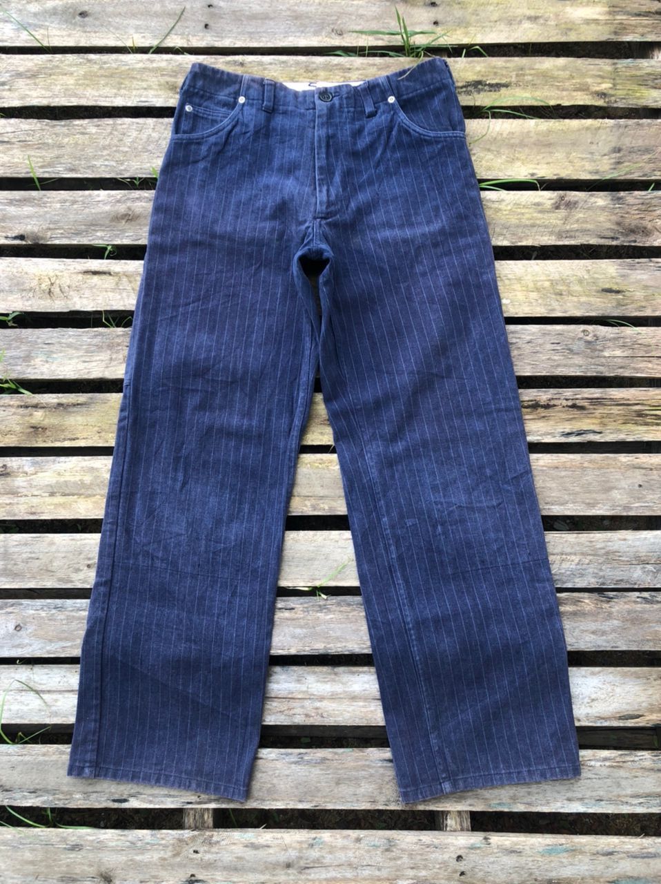 Engineered Garments Vintage Engineered Garment Nepenthes Hickory Carpenter Pant Size US 30 / EU 46 - 2 Thumbnail